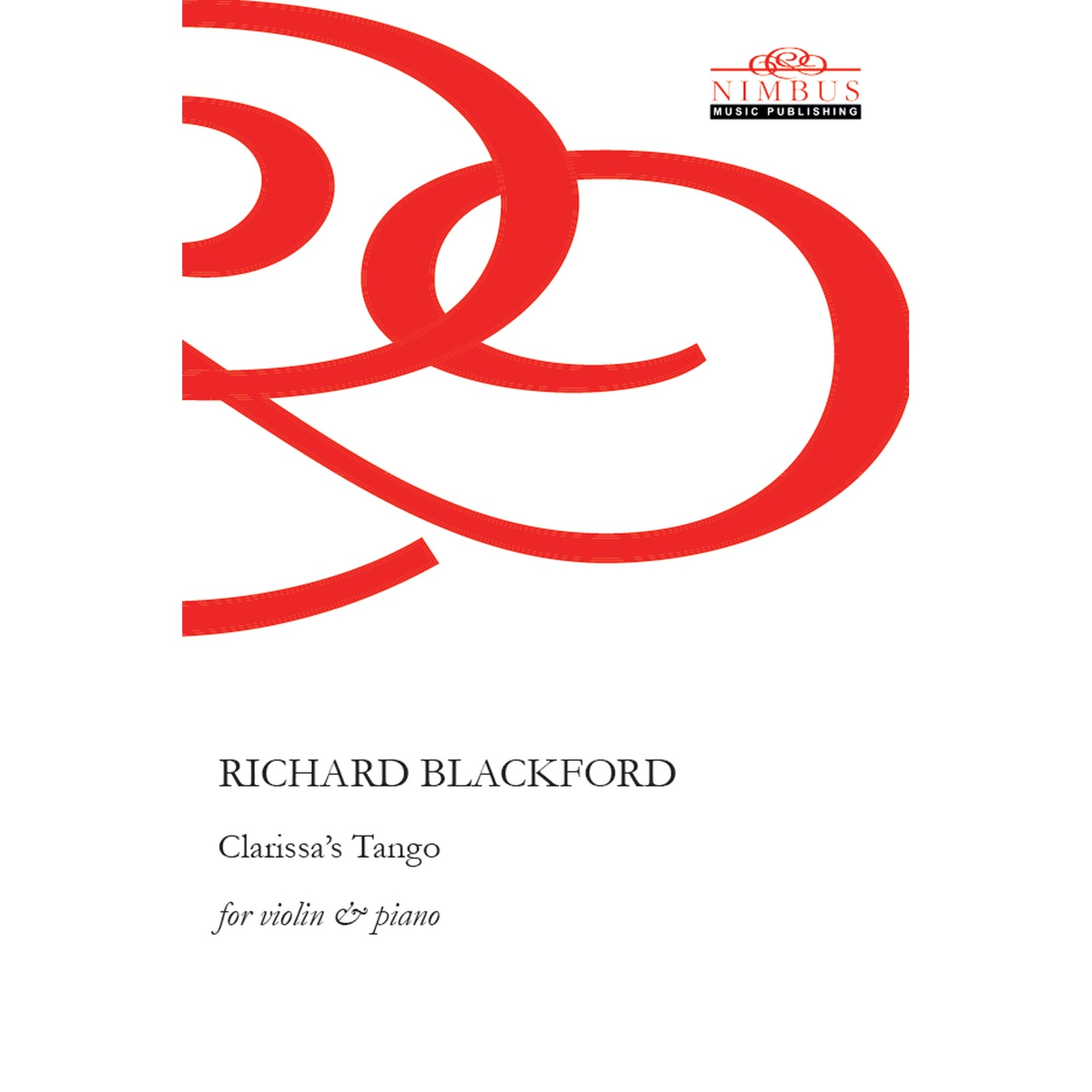Picture of Richard Blackford - Richard Blackford: Clarissa's Tango (for violin & piano)