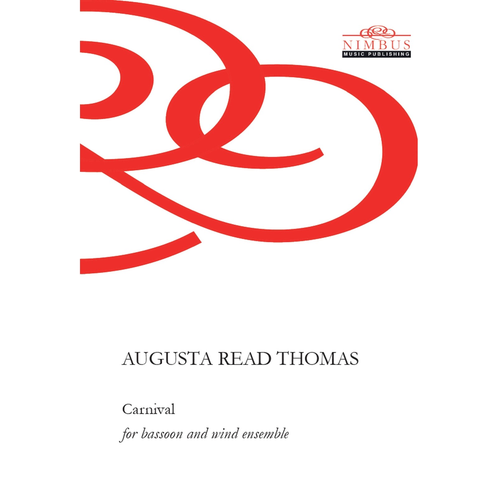 Picture of Augusta Read Thomas - Augusta Read Thomas: Carnival (Study Score for bassoon and wind ensemble)