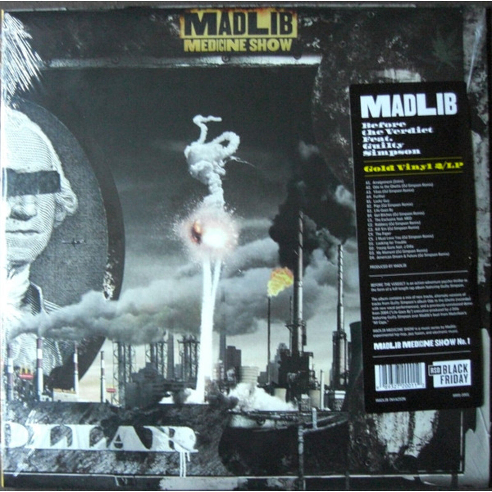 Picture of Madlib - Before The Verdict (Gold Vinyl)