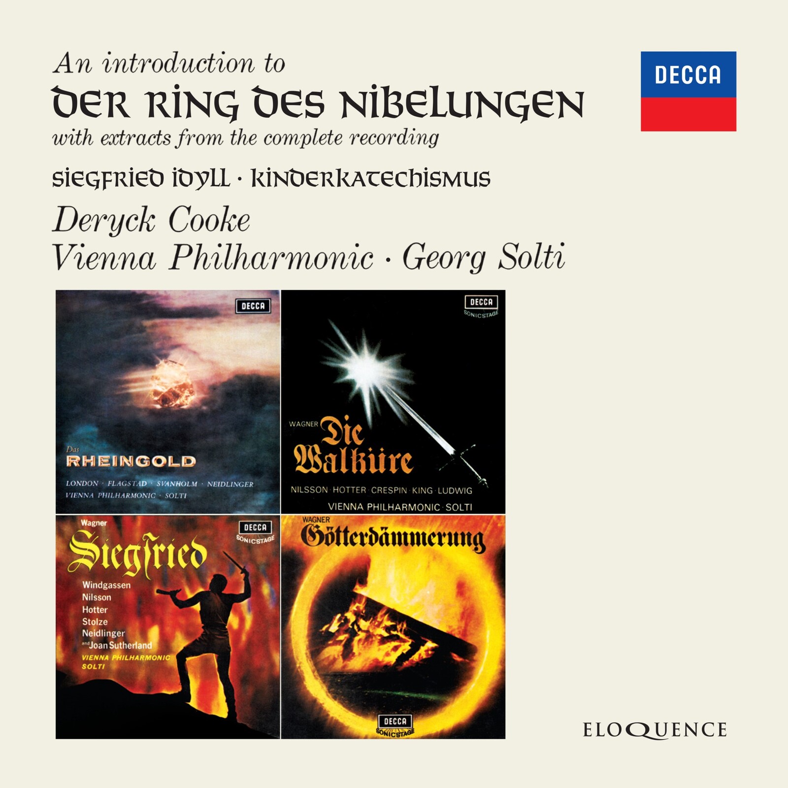 Picture of Deryck Cooke, Georg Solti; Vienna Philharmonic - Wagner: An Introduction to 'Der Ring des Nibelungen'