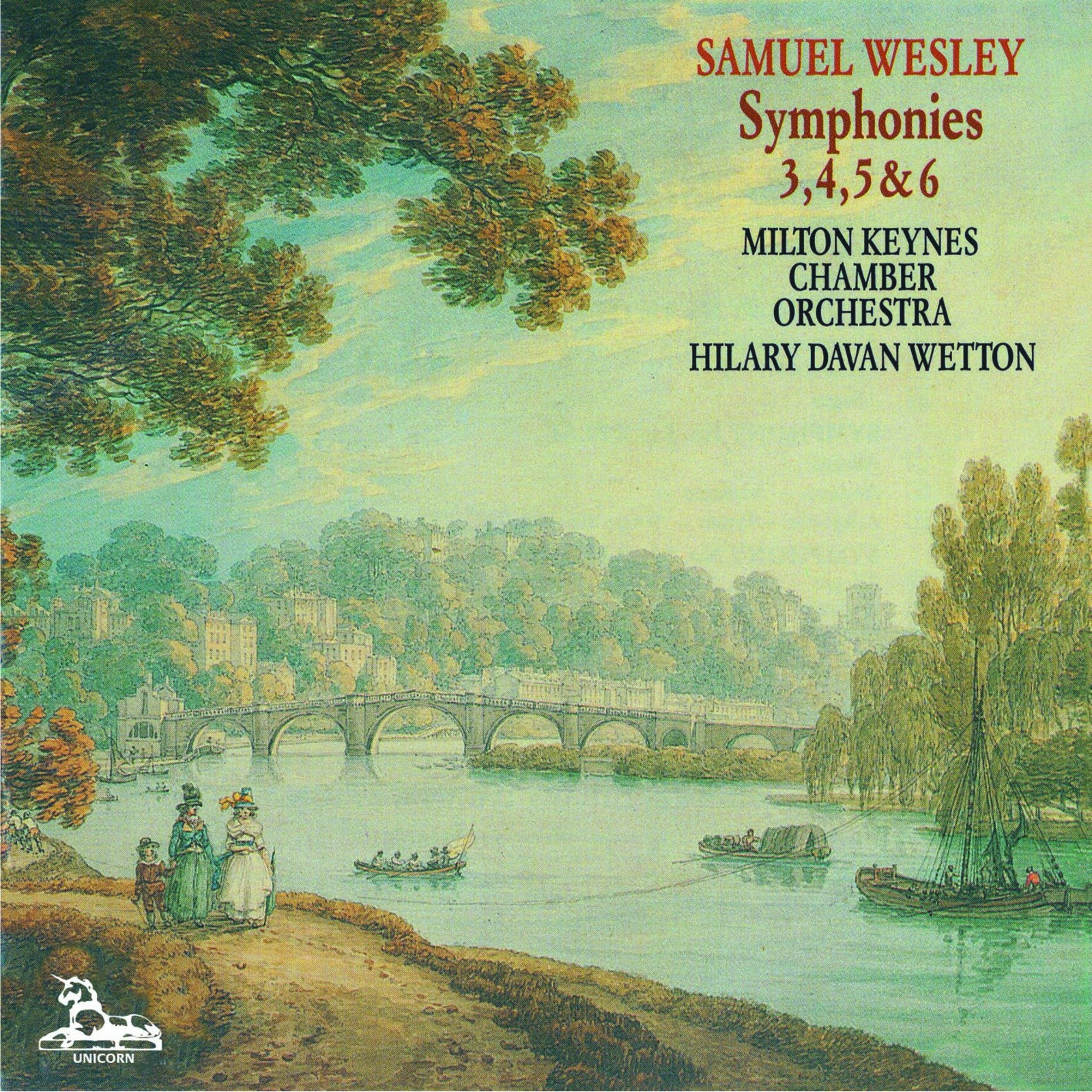 Picture of MK CHAMBER ORCHESTRA - WESLEY - SYMPHONIES 3/4/5/6