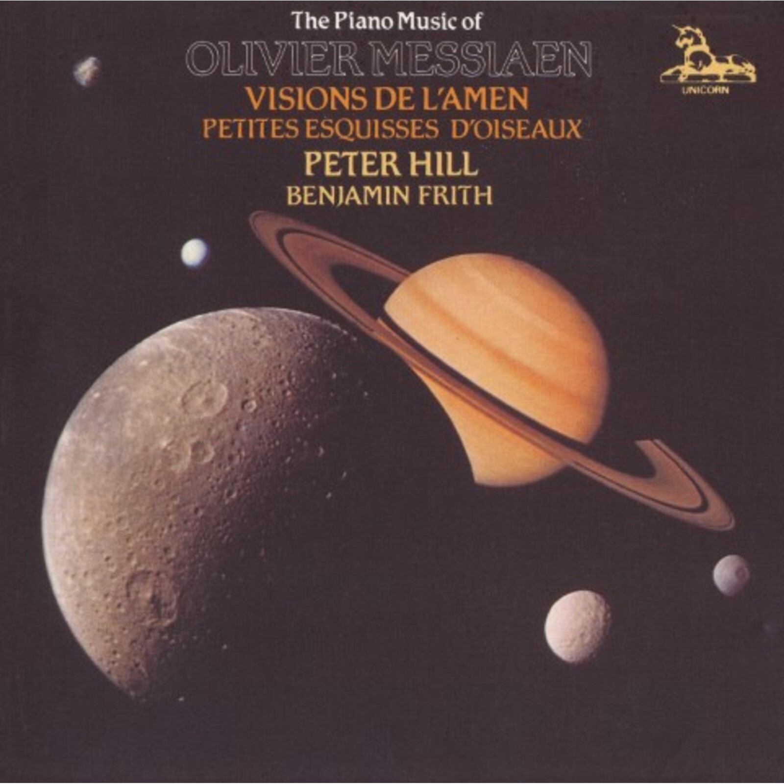 Picture of PETER HILL/BENJAMIN FRITH - MESSIAEN - VISIONS DE LAMEN