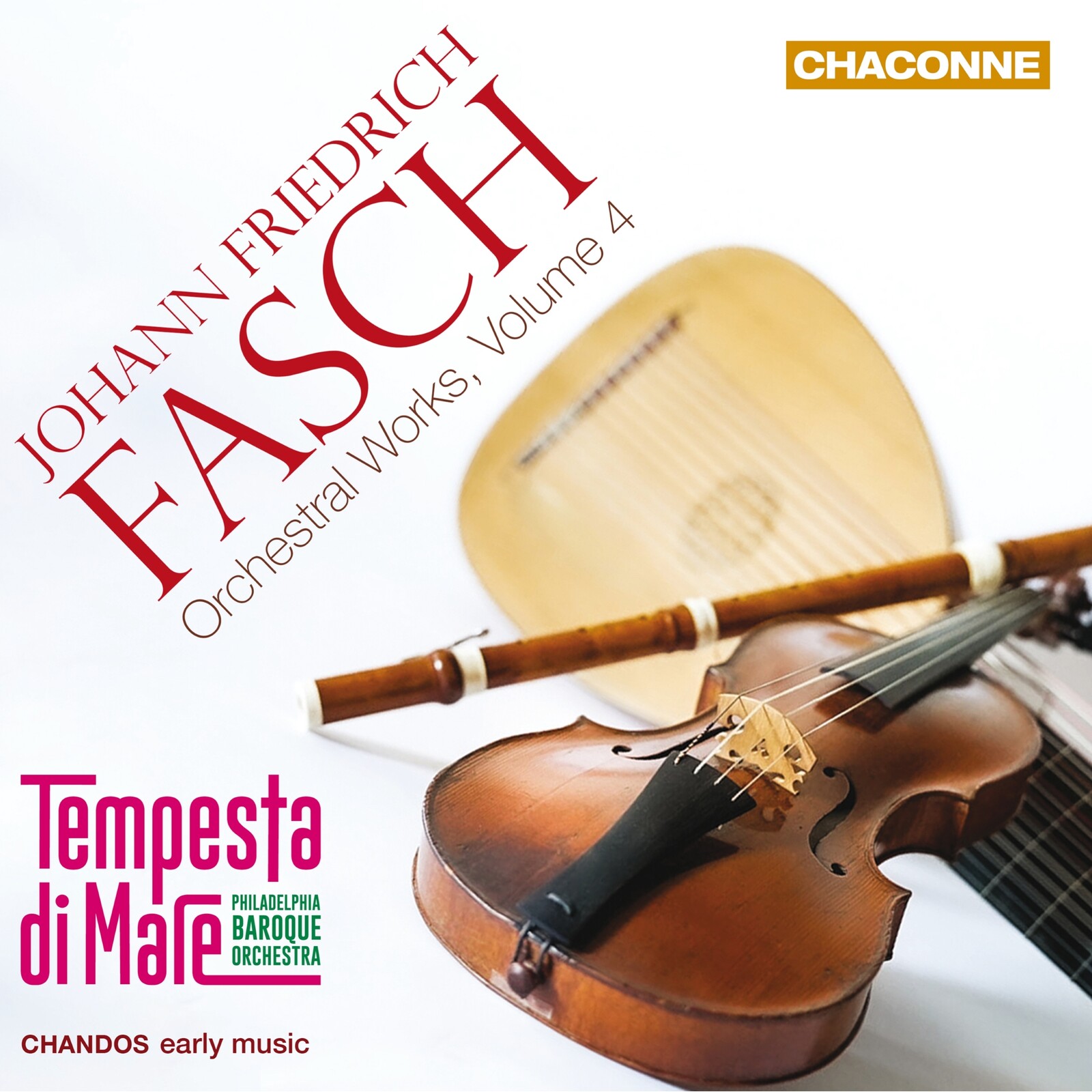 Picture of Tempesta di Mare - Johann Friedrich Fasch: Orchestral Works, Vol. 4