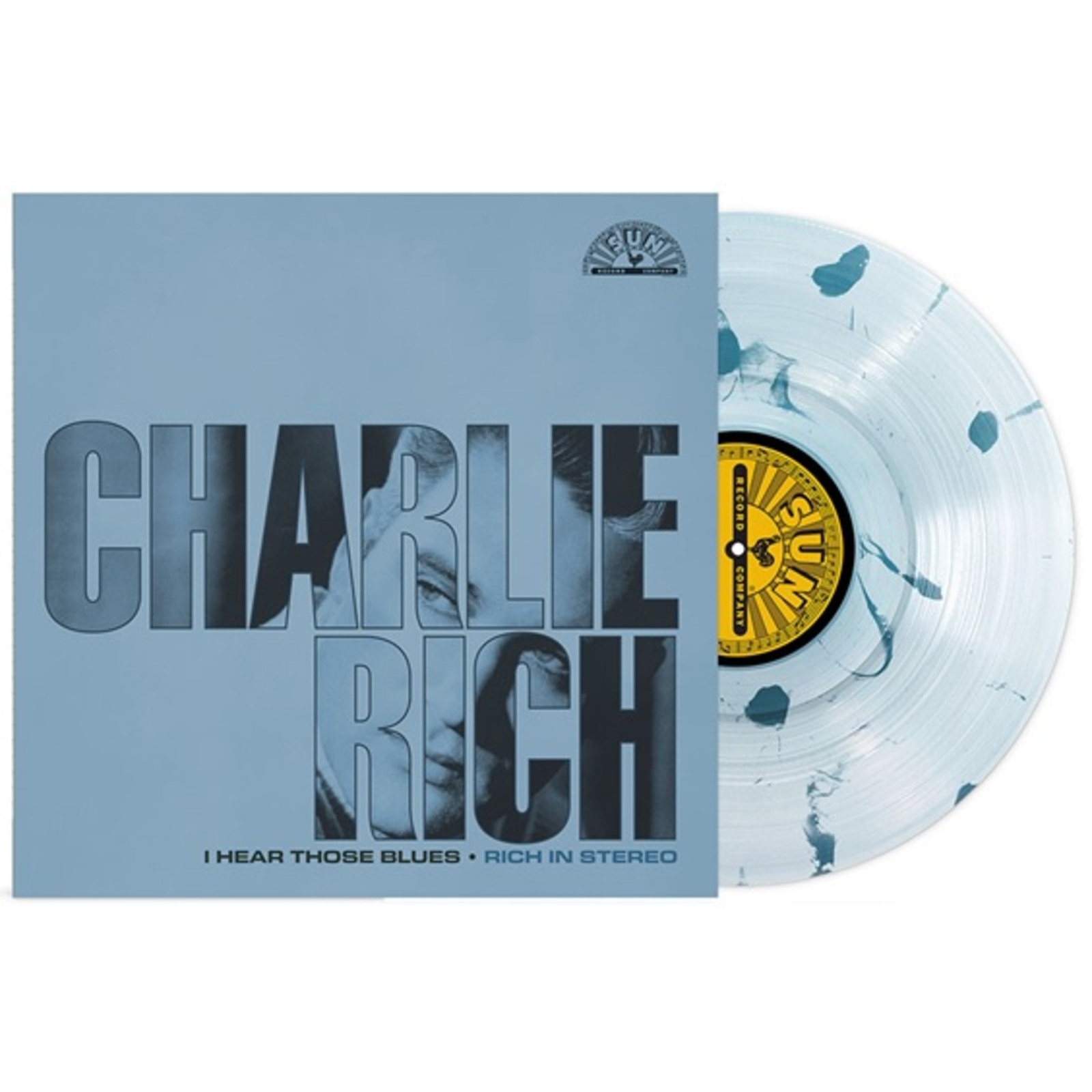 Picture of Charlie Rich - I Hear Those Blues: Rich In Stereo (Ultra Clear w/ Sea Blue Splatter Vinyl)