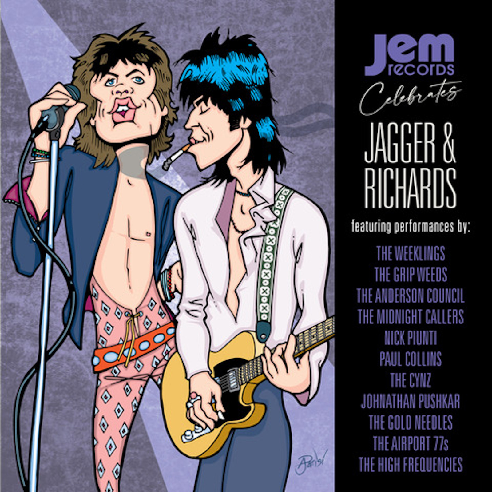Picture of Various Artists - Jem Records Celebrates Jagger & Richards