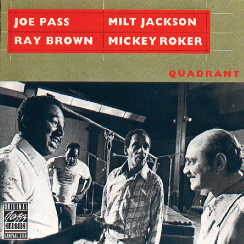 Picture of Joe Pass, Milt Jackson, Ray Brown & Mickey Roker - Quadrant