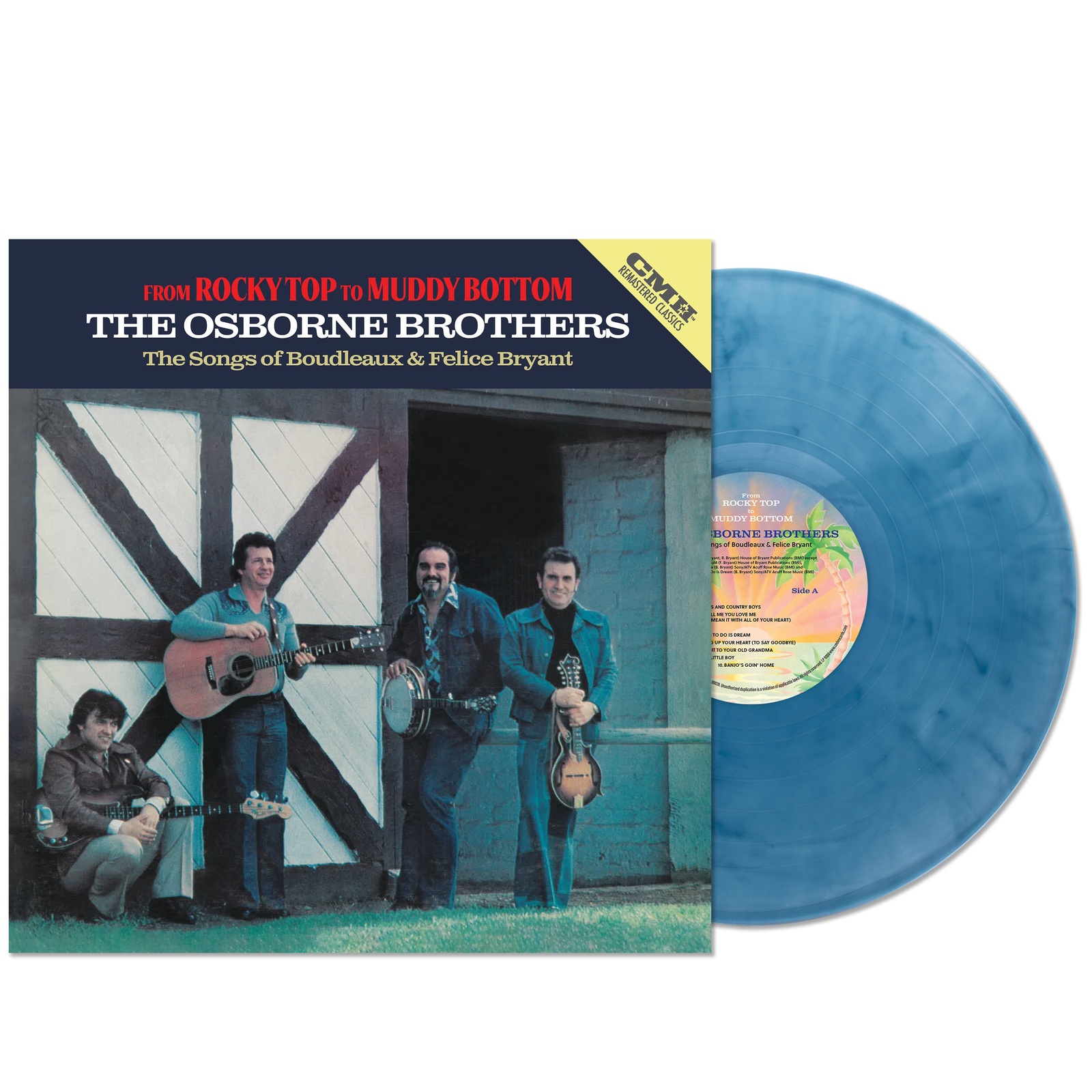 Picture of Osborne Brothers - From Rocky Top To Muddy Bottom (Denim Blue Vinyl)