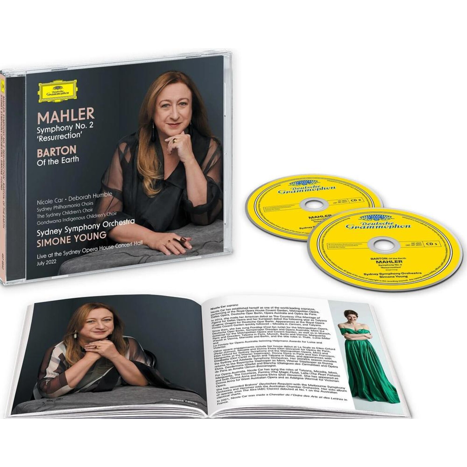 Picture of Sydney Symphony Orchestra / Simone Young - Mahler: Symphony No. 2; Barton: Of Earth