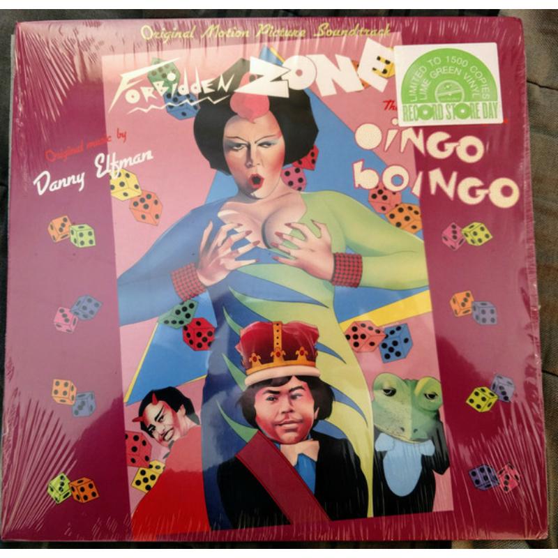 Picture of Danny Elfman - Forbidden Zone (Translucent Lime Green Vinyl)