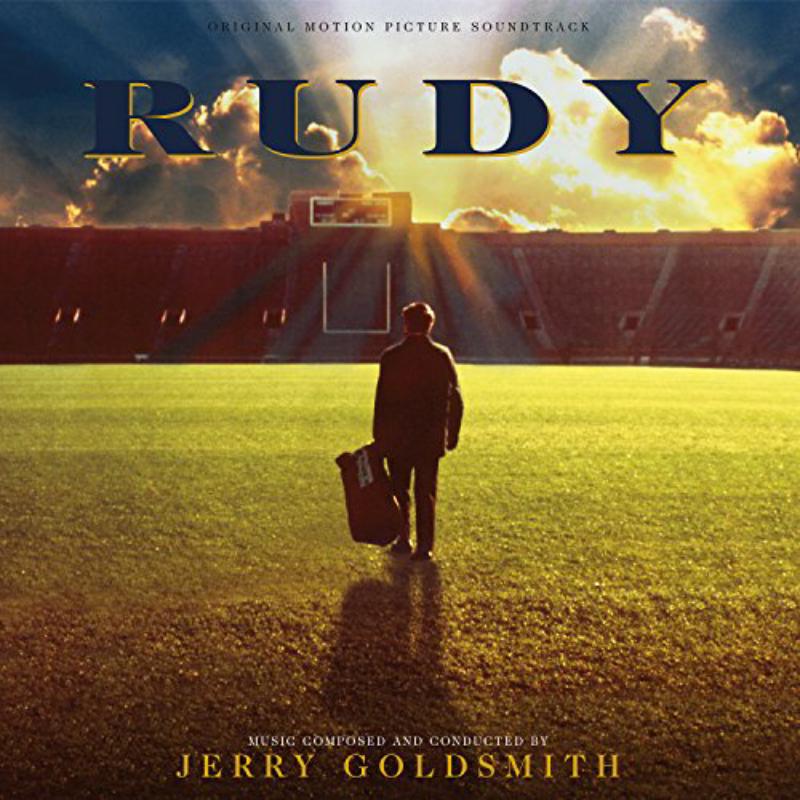 Picture of Jerry Goldsmith - Rudy (Original Motion Picture Soundtrack / Irish Gold Vinyl)
