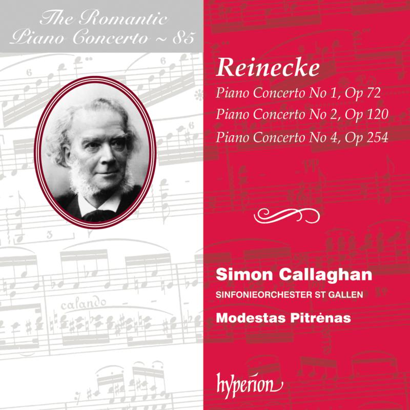 Picture of Simon Callaghan, Sinfonieorchester St Gallen & Modestas Pitrenas - Reinecke: Piano Concertos