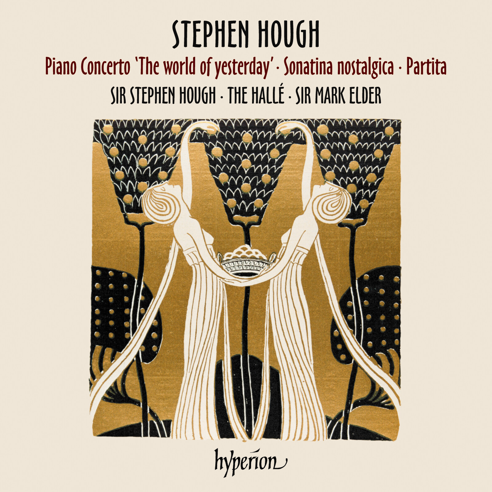 Picture of Stephen Hough; The Halle; Mark Elder - Hough: Piano Concerto, Sonatina & Partita