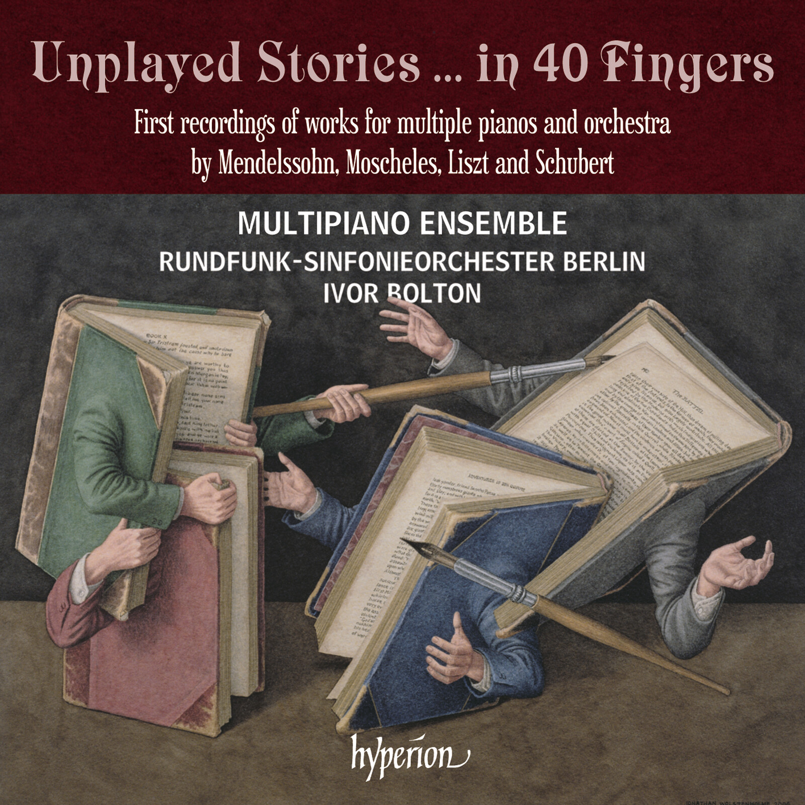 Picture of MultiPiano Ensemble, Rundfunk-Sinfonieorchester Berlin / Ivor Bolton - Unplayed Stories ... in 40 Fingers