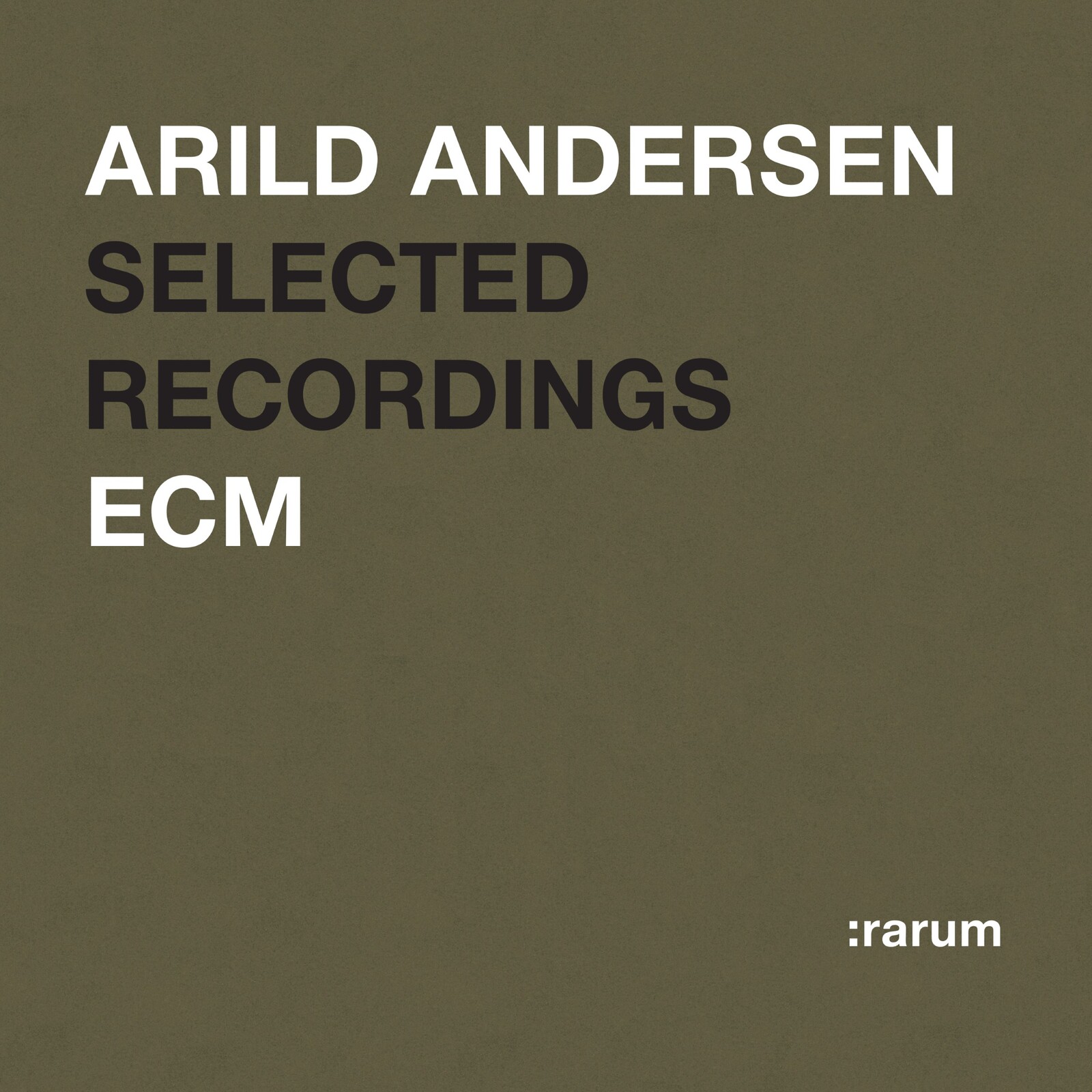 Picture of Arild Andersen - Ecm Rarum 19/Selected Rec