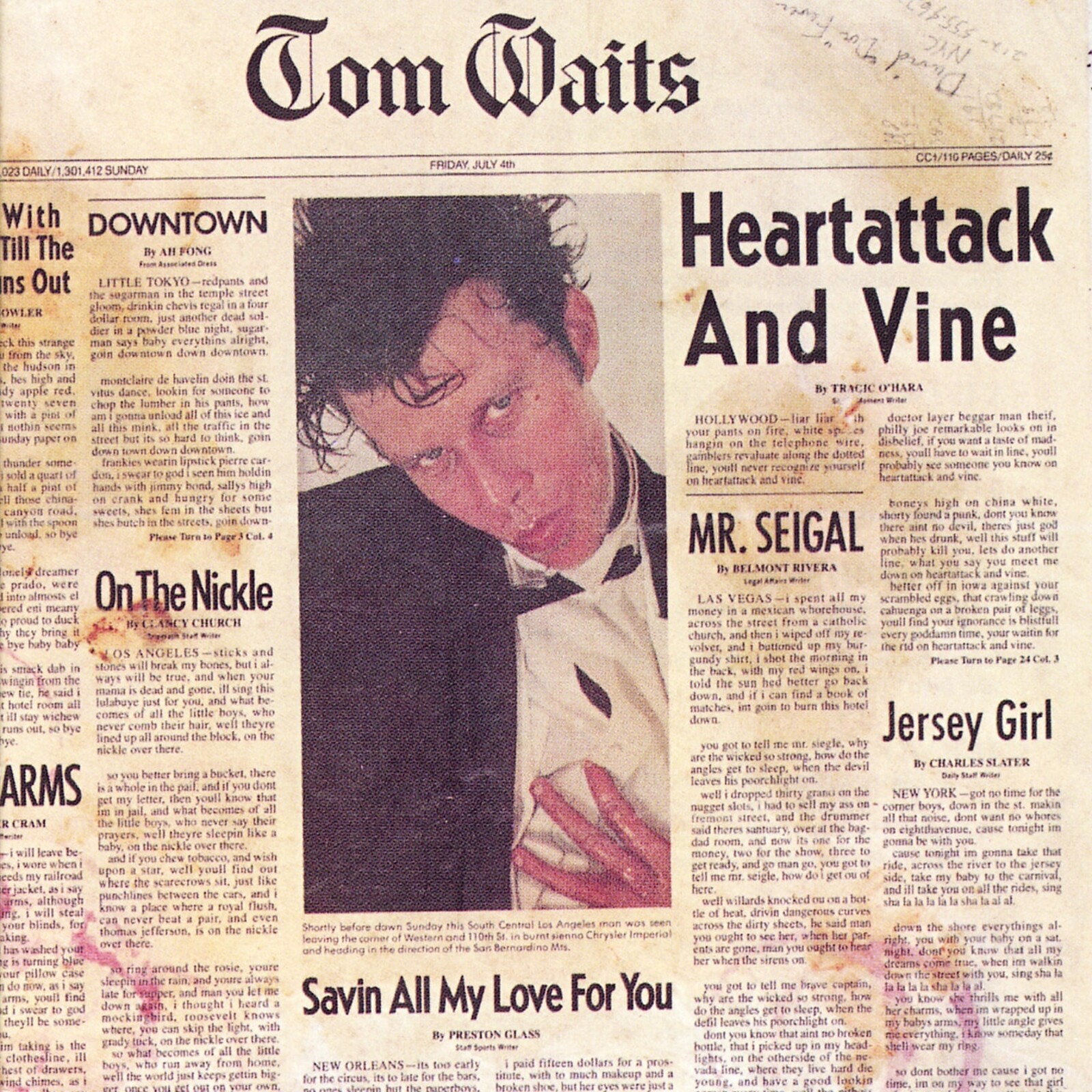 Picture of Tom Waits - Heartattack and Vine