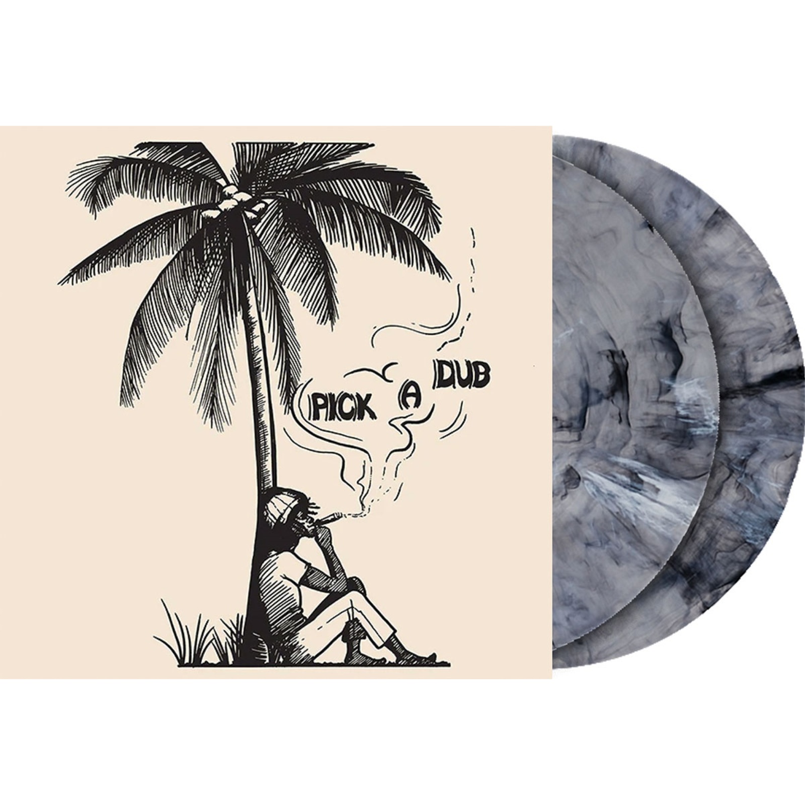 Picture of Keith Hudson - Pick A Dub (Black Ice Vinyl)