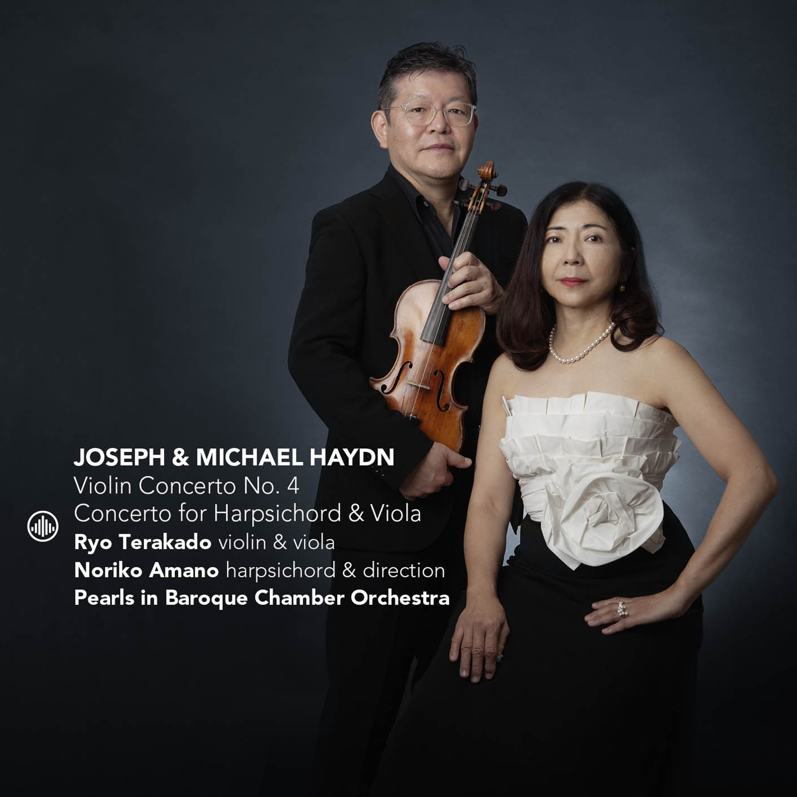 Picture of Noriko Amano, Ryo Terakado - Joseph & Michael Haydn: Violin Concerto No. 4, Concerto for Harpsichord & Viola