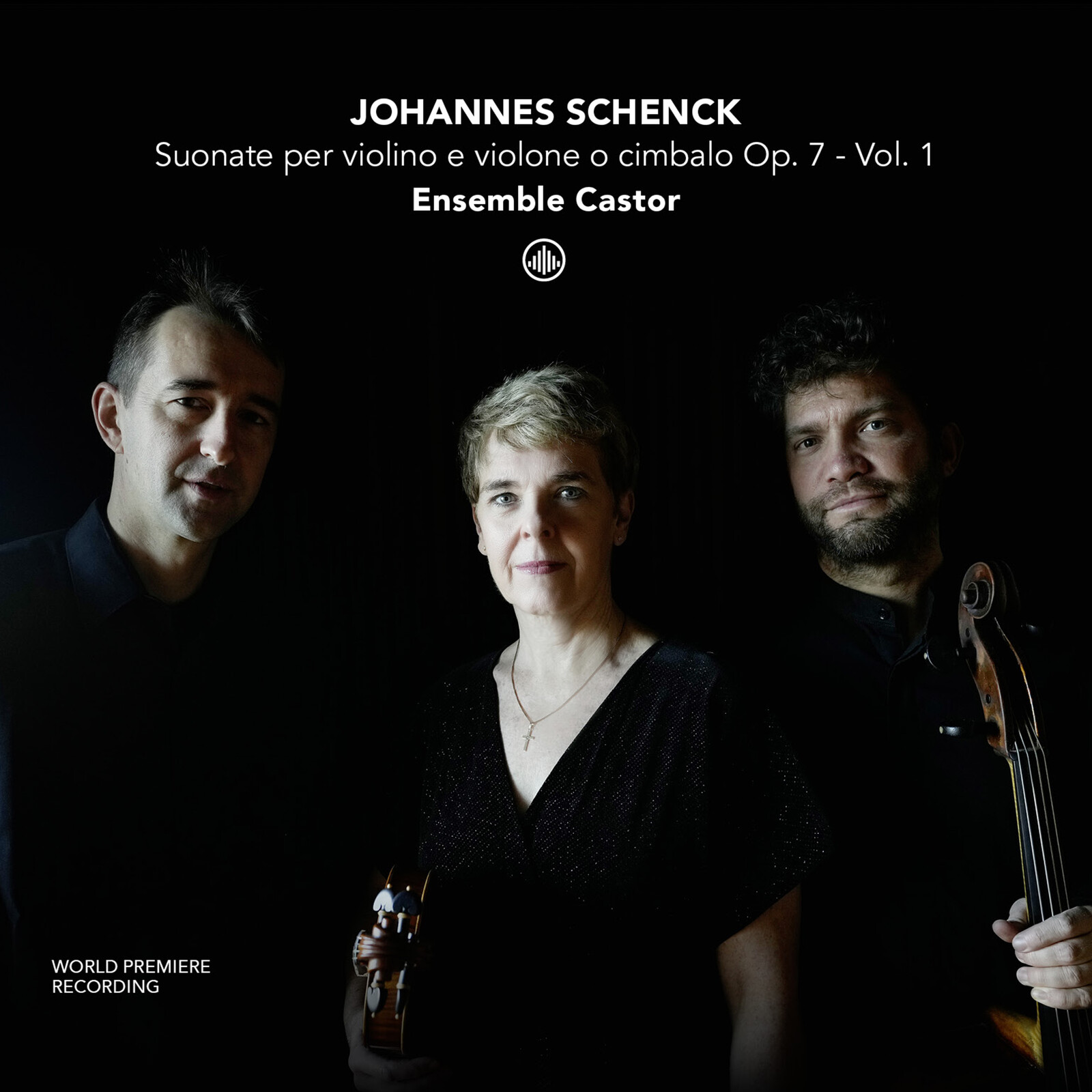 Picture of Ensemble Castor - Schenck: Suonate per violino e violone o cimbalo Op. 7 - Vol. 1