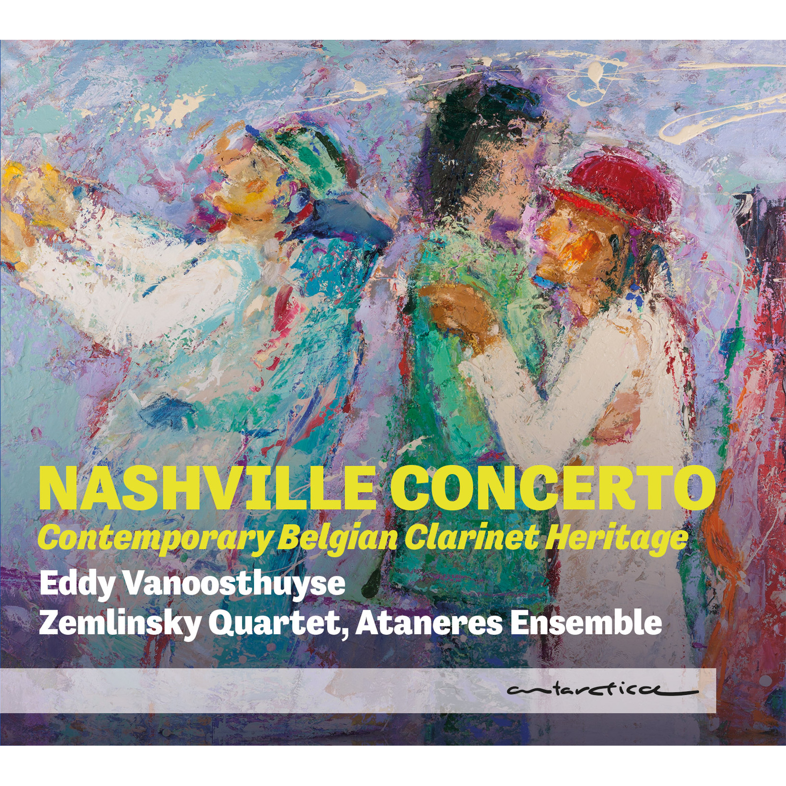 Picture of Eddy Vanoosthuyse, Zemlinsky Quartet, Ataneres Ensemble - Nashville Concerto: Contemporary Belgian Clarinet Heritage