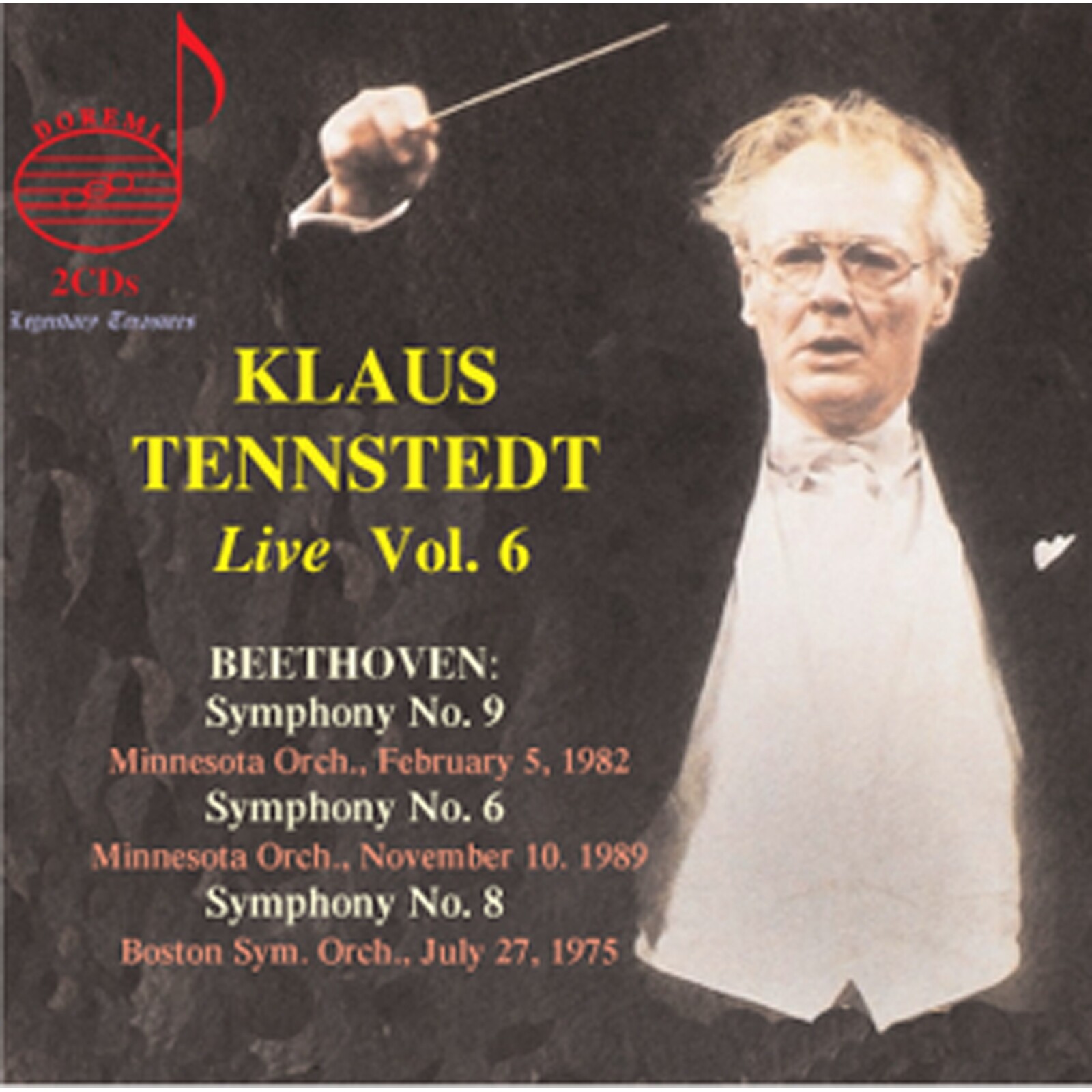 Picture of Minnesota Orchestra; Boston Symphony Orchestra; Klaus Tennstedt - Klaus Tennstedt: Live, Vol. 6