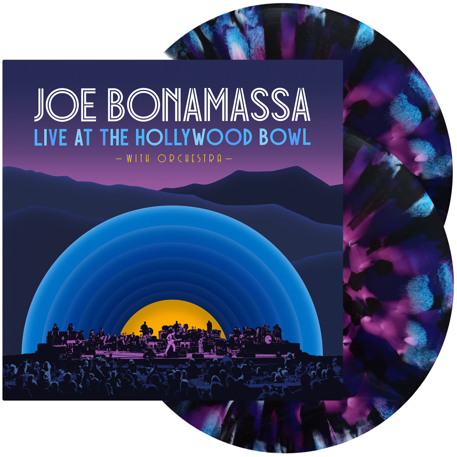 Picture of Joe Bonamassa - Live At The Hollywood Bowl With Orchestra (Blue Eclipse Vinyl)