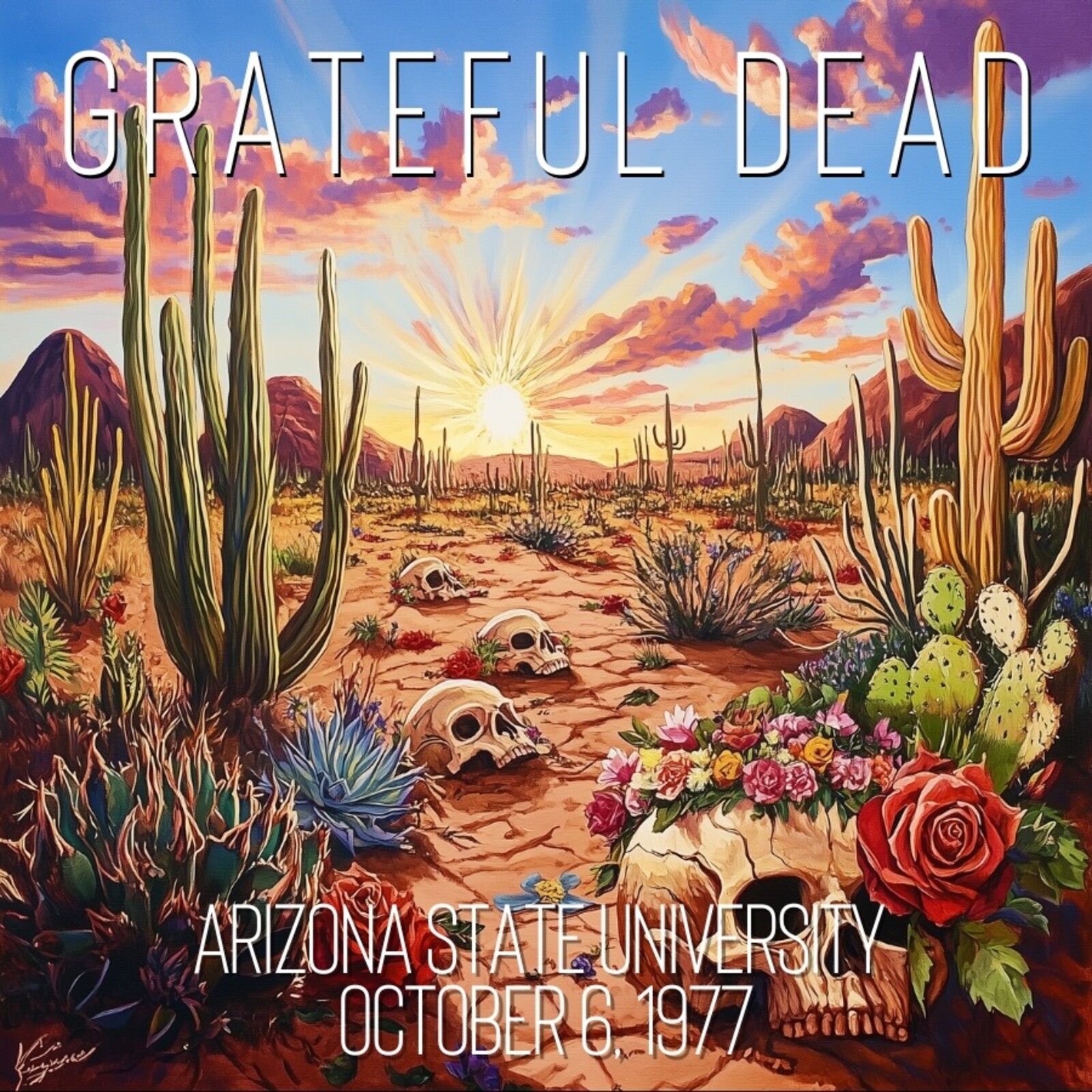 Picture of Grateful Dead - Arizona State University, October 6, 1977