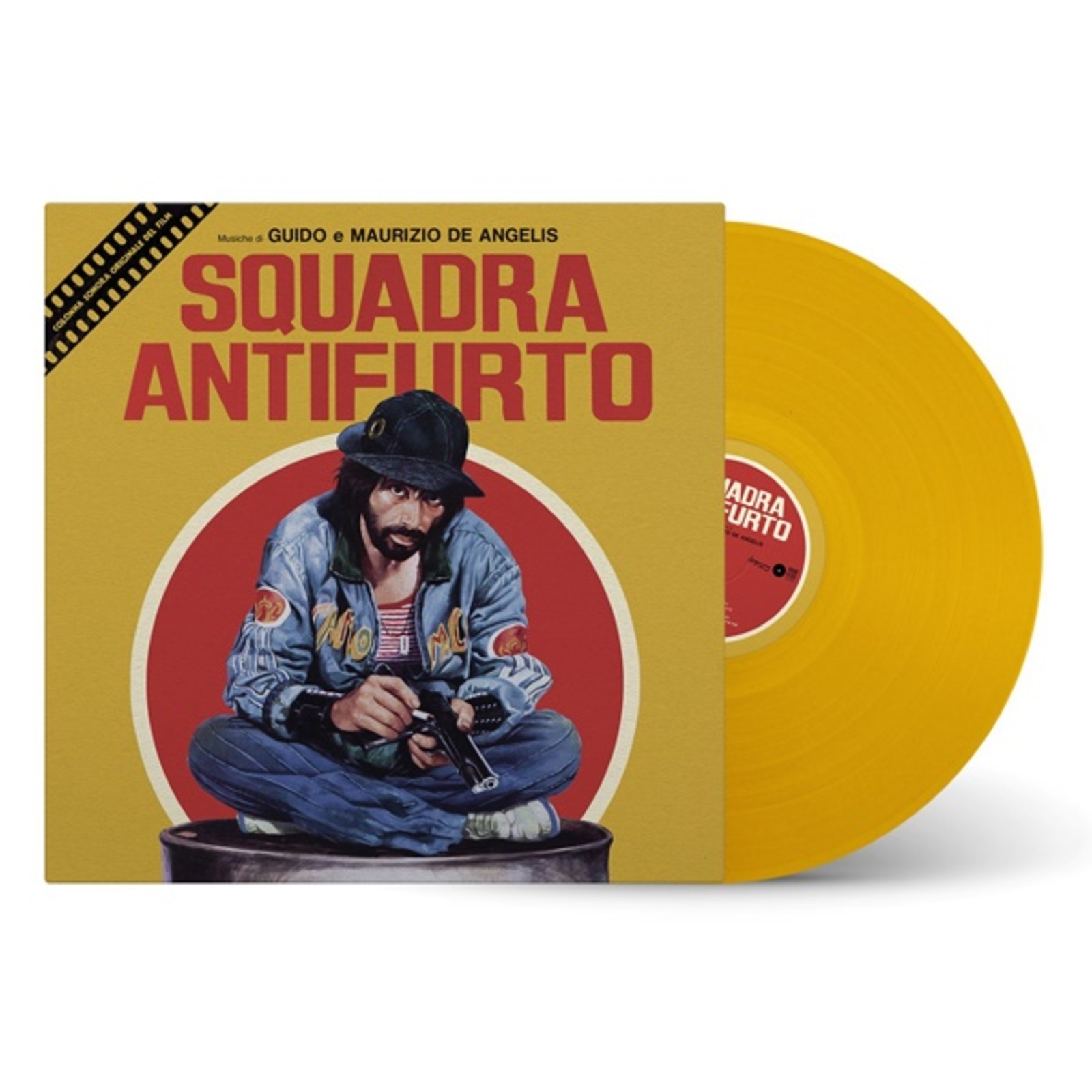 Picture of Guido & Maurizio De Angelis - Squadra Antifurto (Transparent Amber Vinyl)