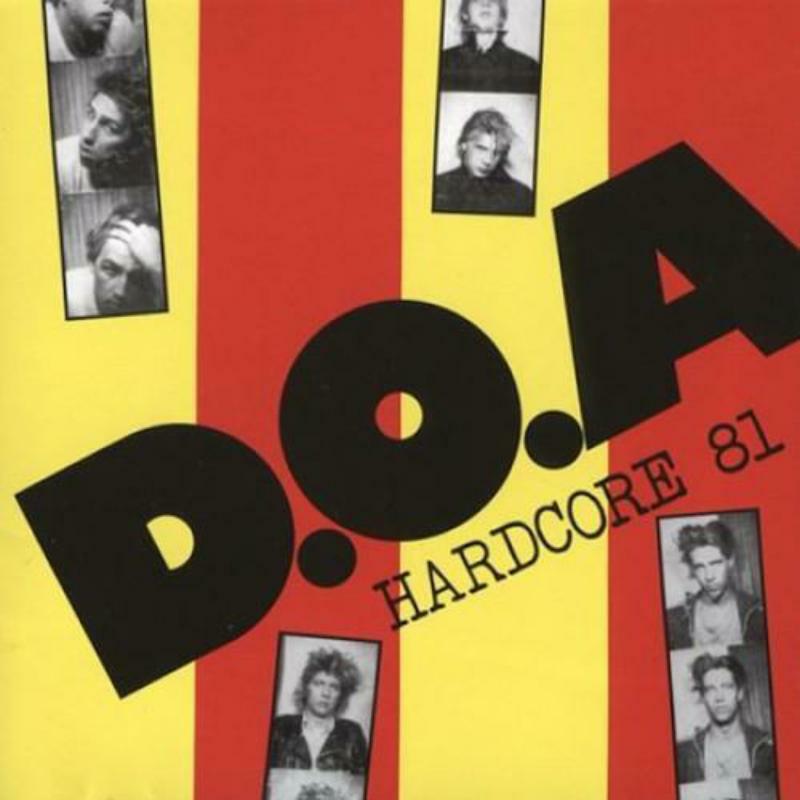 Picture of D.O.A. - Hardcore 81 (Red Vinyl)