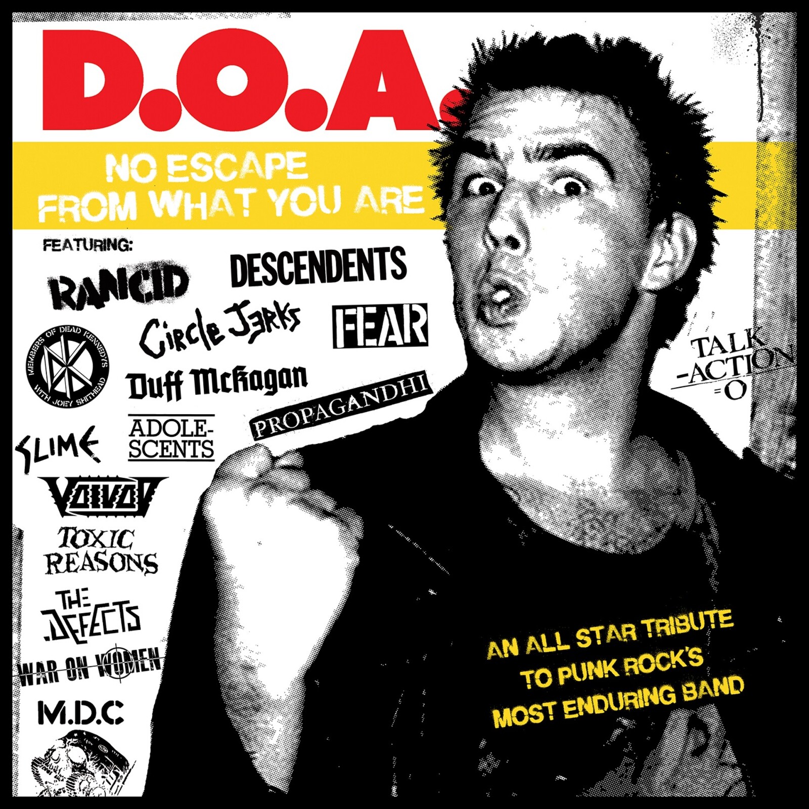 Picture of Various Artists - D.O.A. - No Escape From What You Are