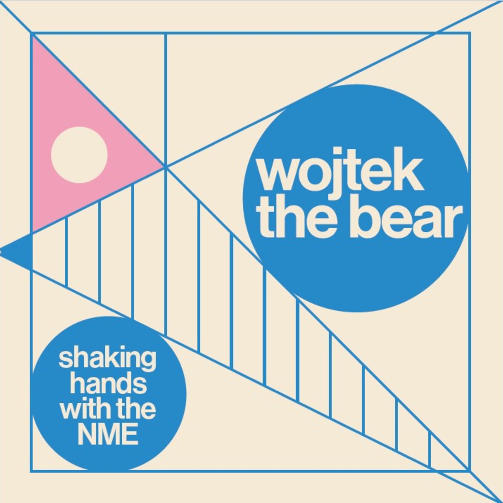 Picture of wojtek the bear - shaking hands with the NME
