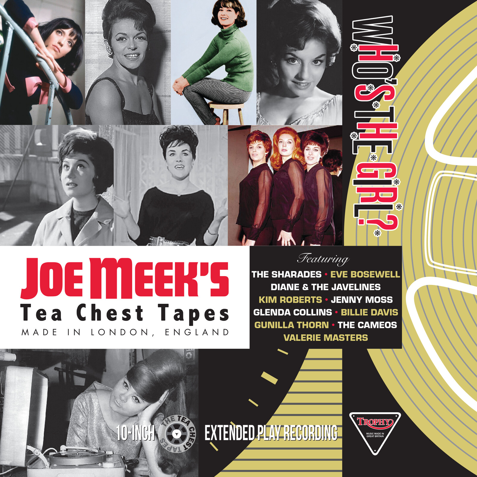 Picture of Various Artists - Who's that Girl? Joe Meek's Tea Chest Tapes