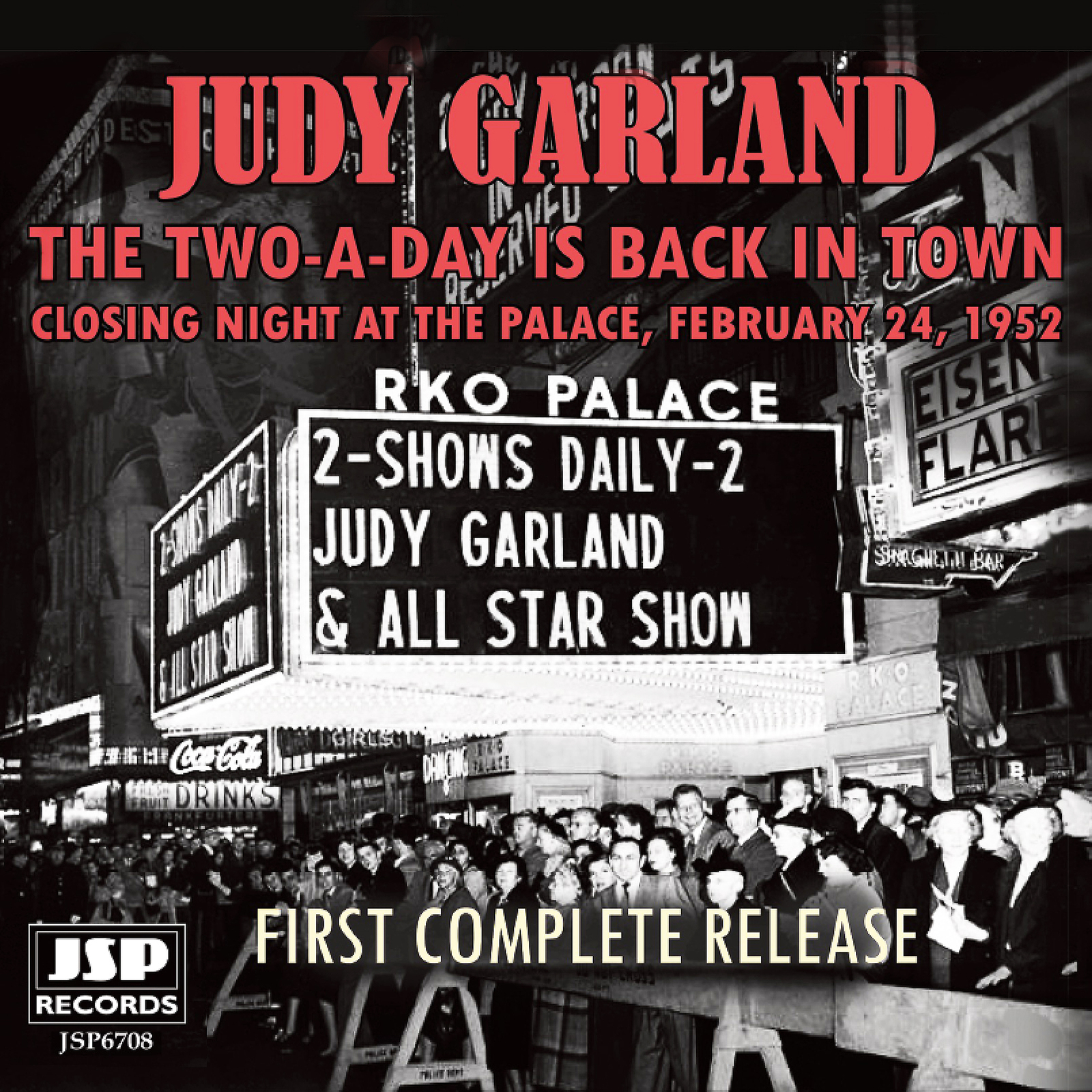 Picture of Judy Garland - The Two-A-Day Is Back In Town: Closing Night At the Palace 1952
