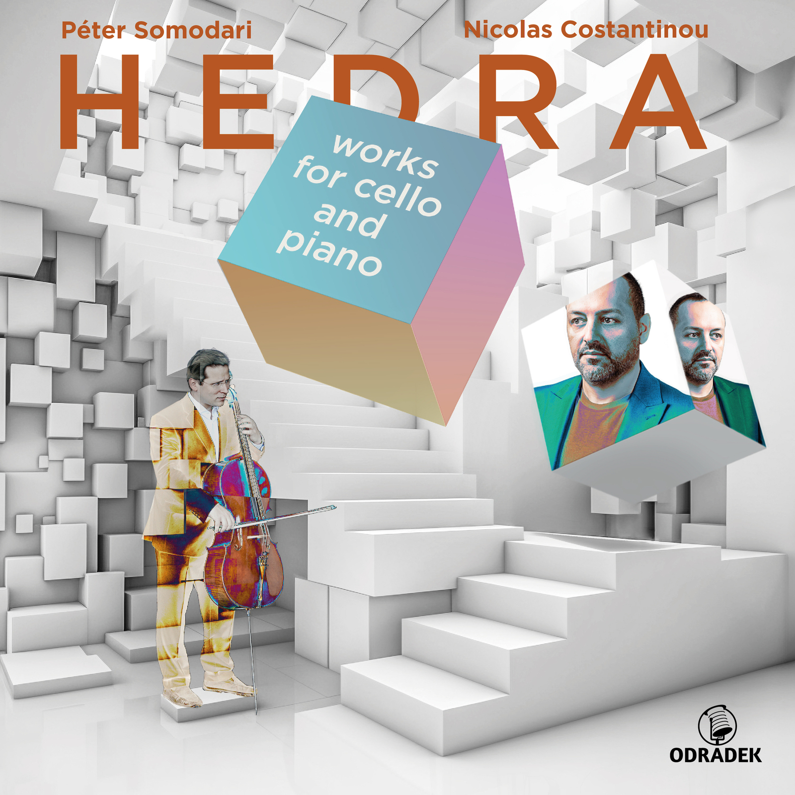 Picture of Nicolas Costantinou & Peter Somodari - Hedra (works for cello and piano)