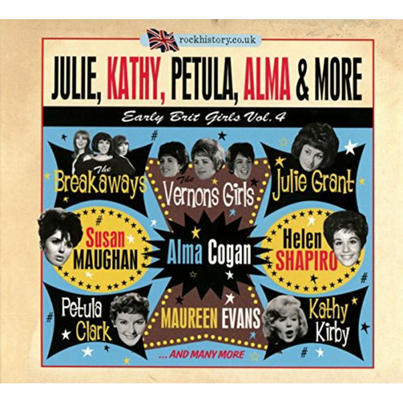 Picture of Various Artists - Julie, Kathy, Petula, Alma &?More - Early Brit Girls Vol. 4