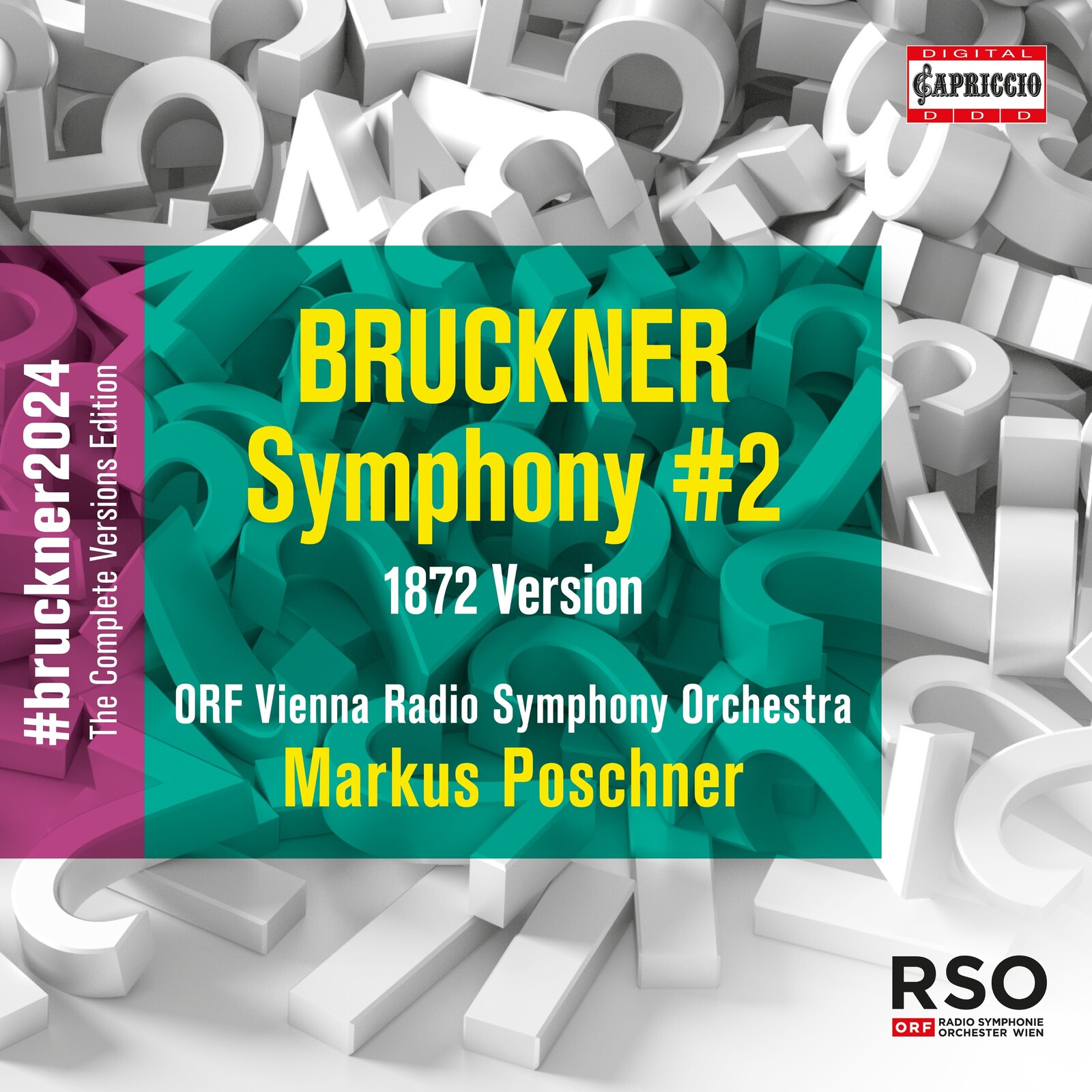 Picture of ORF Vienna Radio Symphony Orchestra; Markus Poschner - Anton Bruckner: Symphony No. 2 (1872 Version)