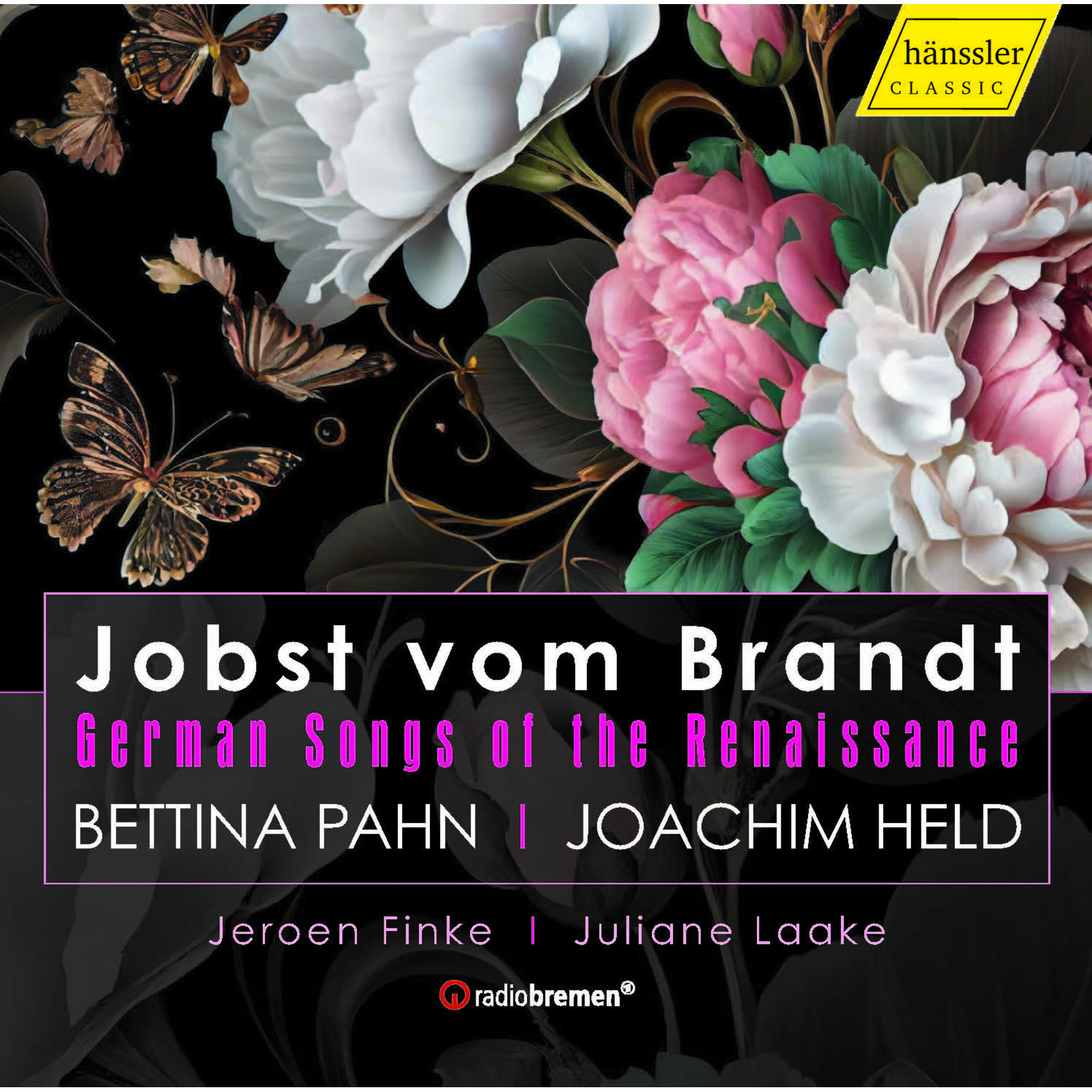 Picture of Bettina Pahn; Jeroen Finke; Juliane Laake; Joachim Held - Jobst vom Brandt: German Songs of the Renaissance