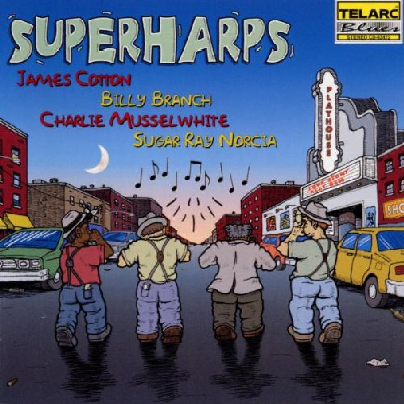 Picture of James Cotton, Billy Branch, Charlie Musselwhite & Sugar Ray Norcia - Superharps