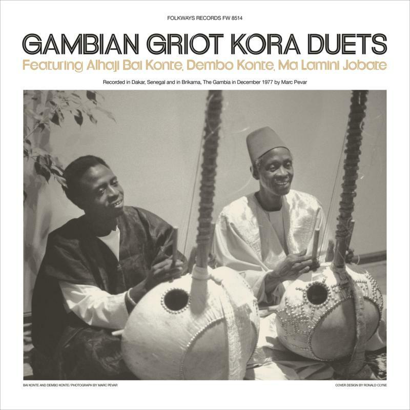 Picture of Alhaji Bai Konte, Dembo Konte, Ma Lamini Jobate - Gambian Griot Kora Duets (LP)