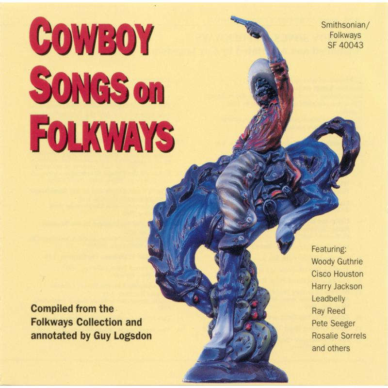 Picture of Various Artists - Cowboy Songs on Folkways