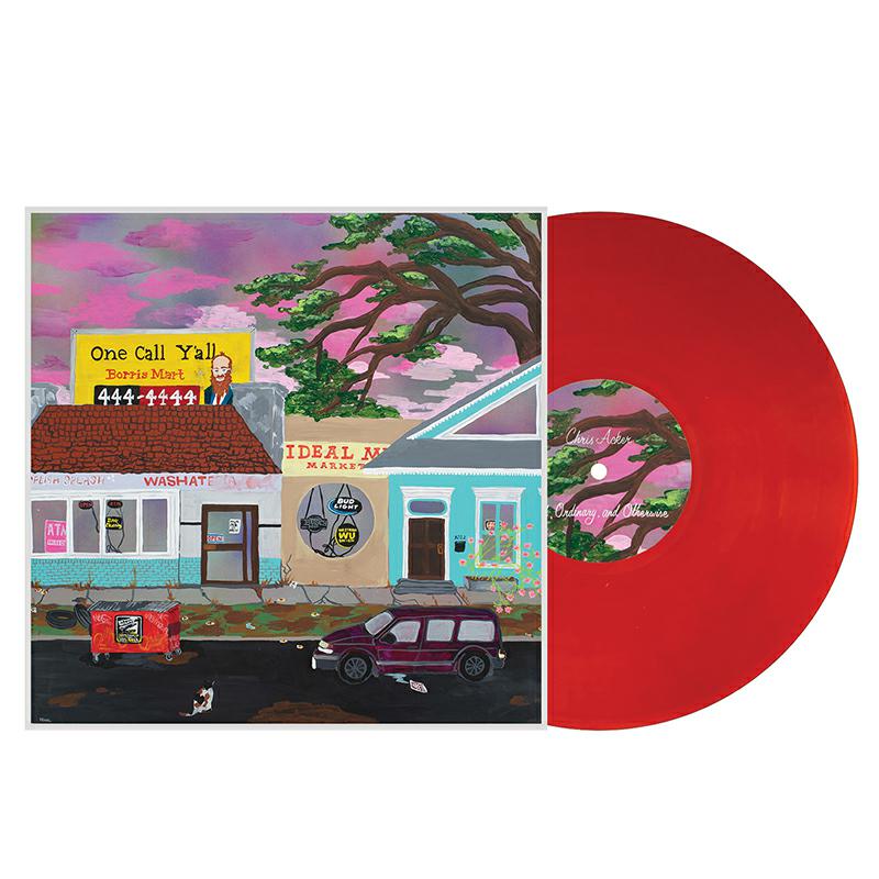 Picture of Chris Acker - Odd, Ordinary & Otherwise (Red Vinyl) (LP)
