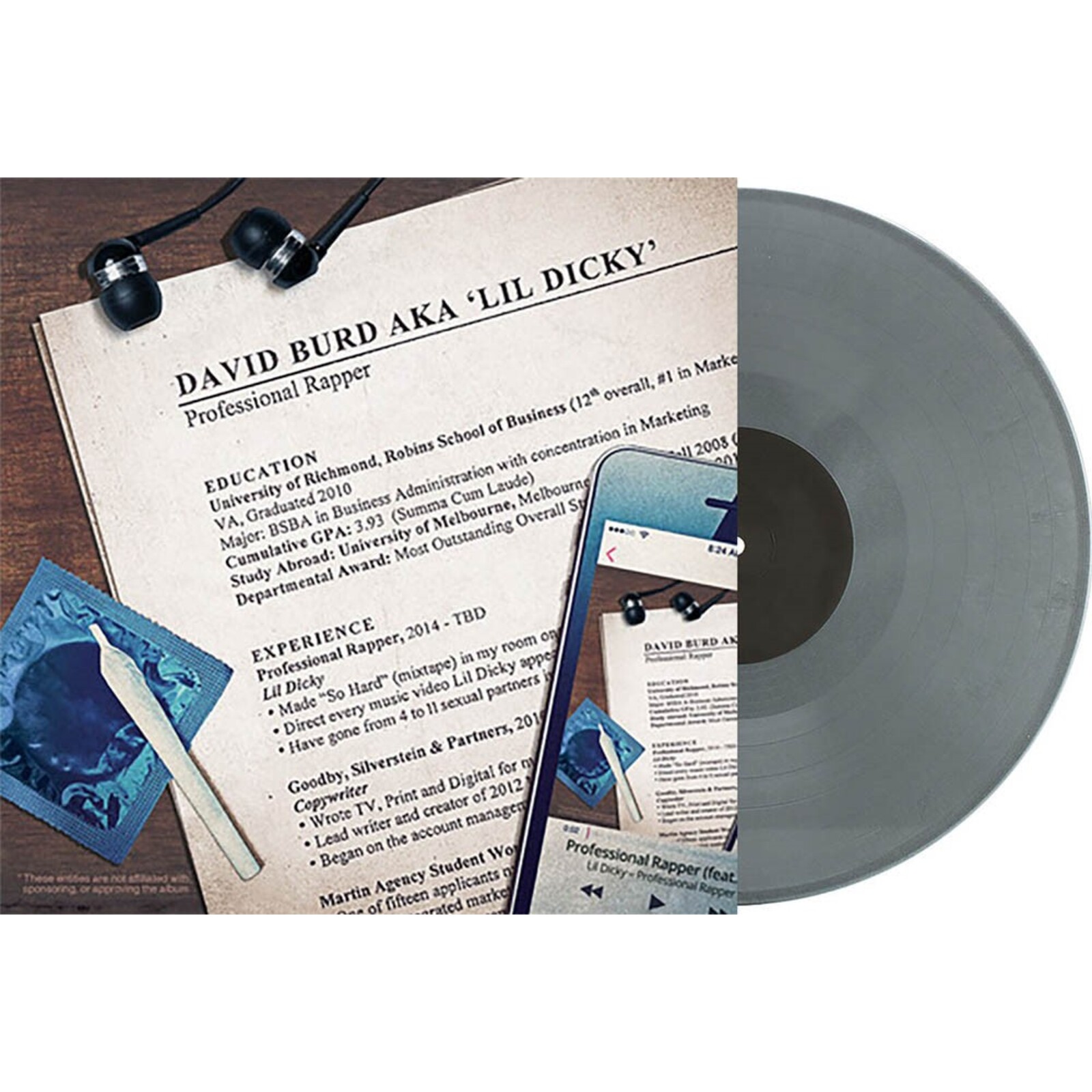 Picture of Lil Dicky - Professional Rapper (Platinum Vinyl)