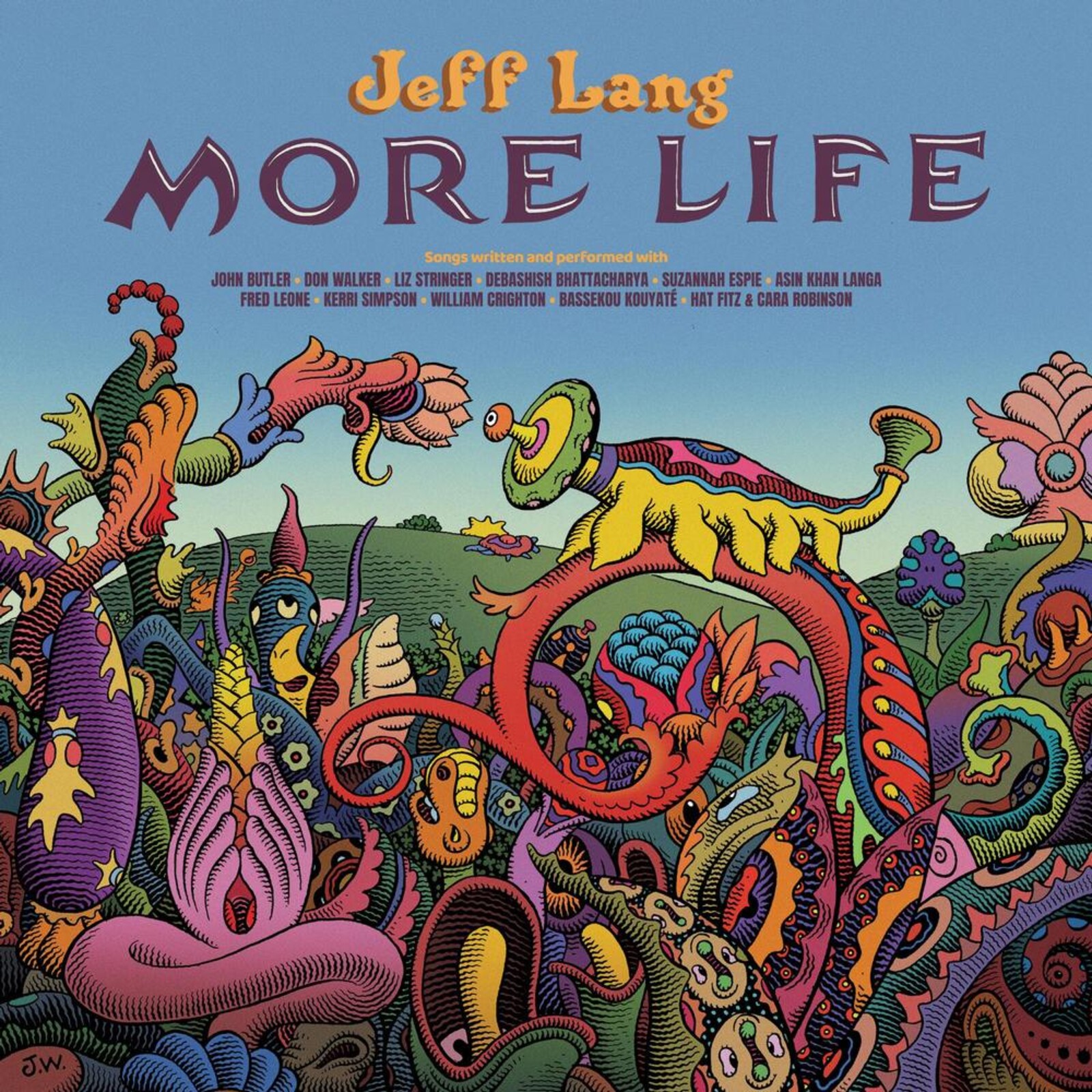 Picture of Jeff Lang - More Life (Red Vinyl)