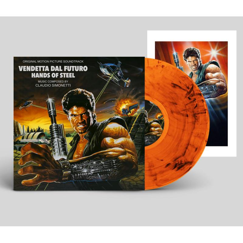 Picture of Claudio Simonetti - Hands Of Steel (Vendetta Dal Futuro) (Orange Vinyl)