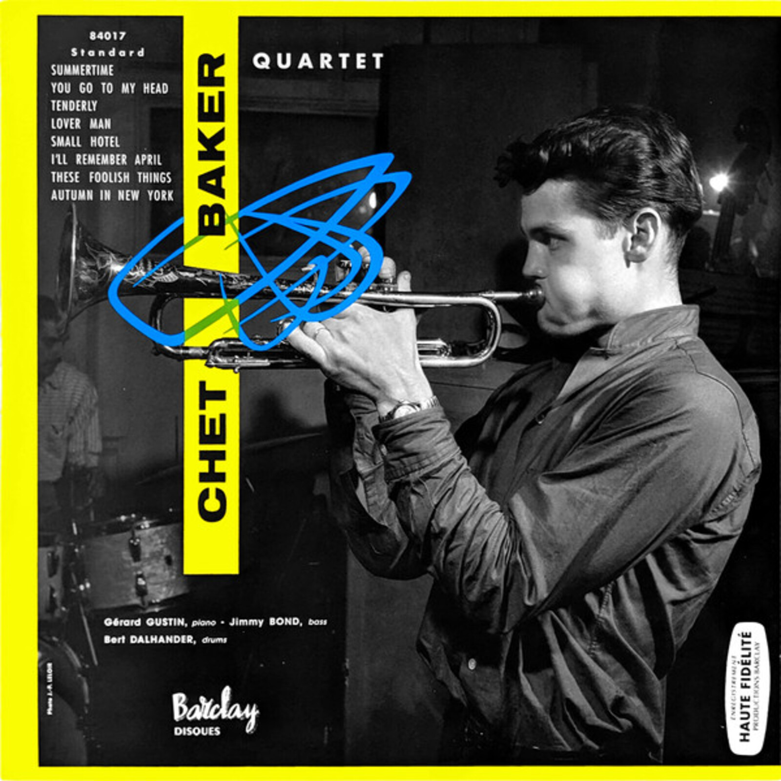 Picture of CHET BAKER QUARTET - BARCLAY 8 - CHET BAKER QUARTET - BARCLAY 8