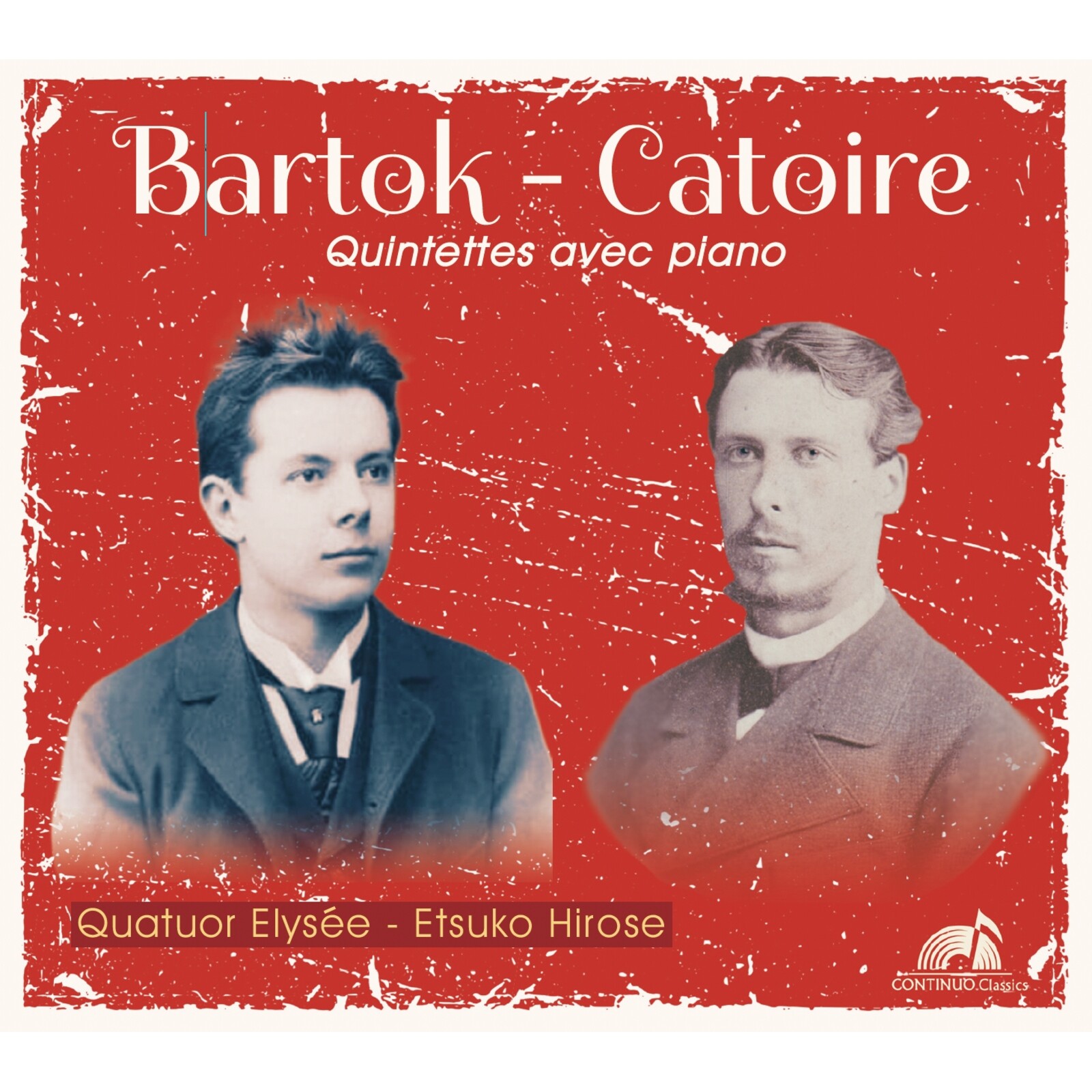 Picture of Etsuko Hirose; Quatuor Elysee - Bela Bartok; Georges Catoire: Piano Quintets (Quintettes avec piano)