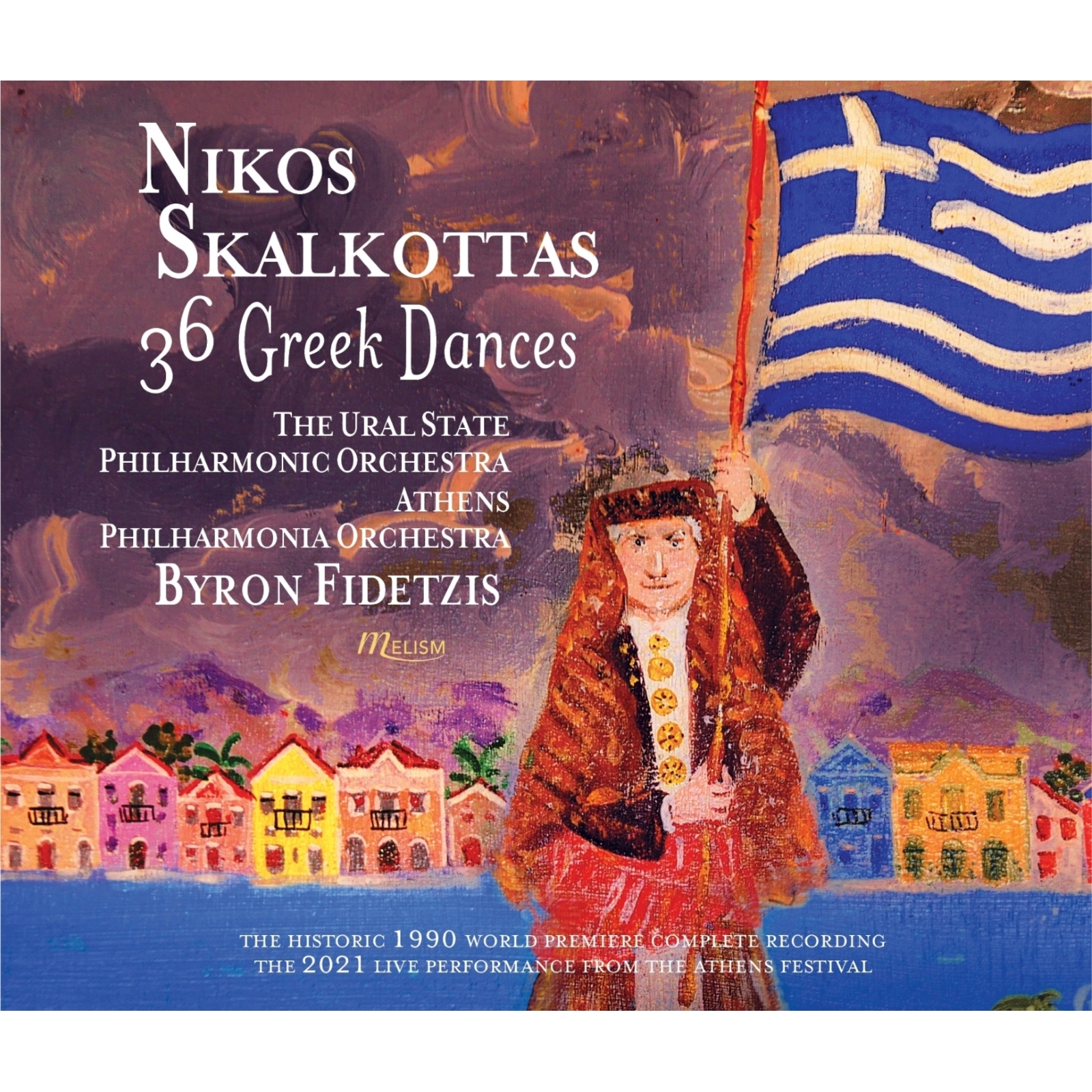 Picture of Ural State Philharmonic Orchestra; Athens Philharmonia Orchestra; Byron Fidetzis - Nikos Skalkottas: 36 Greek Dances