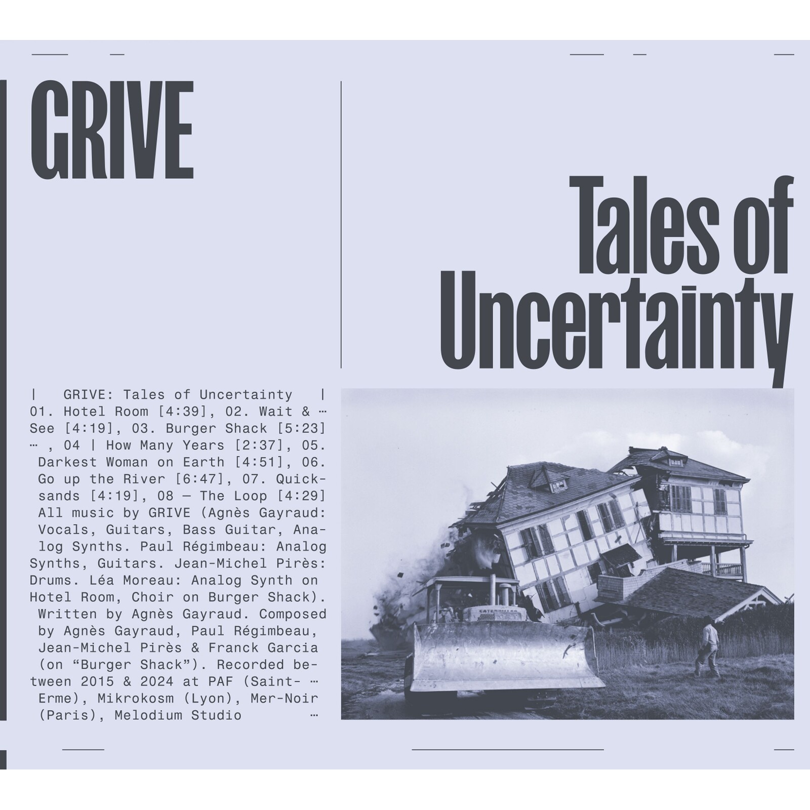 Picture of Grive - Tales Of Uncertainty