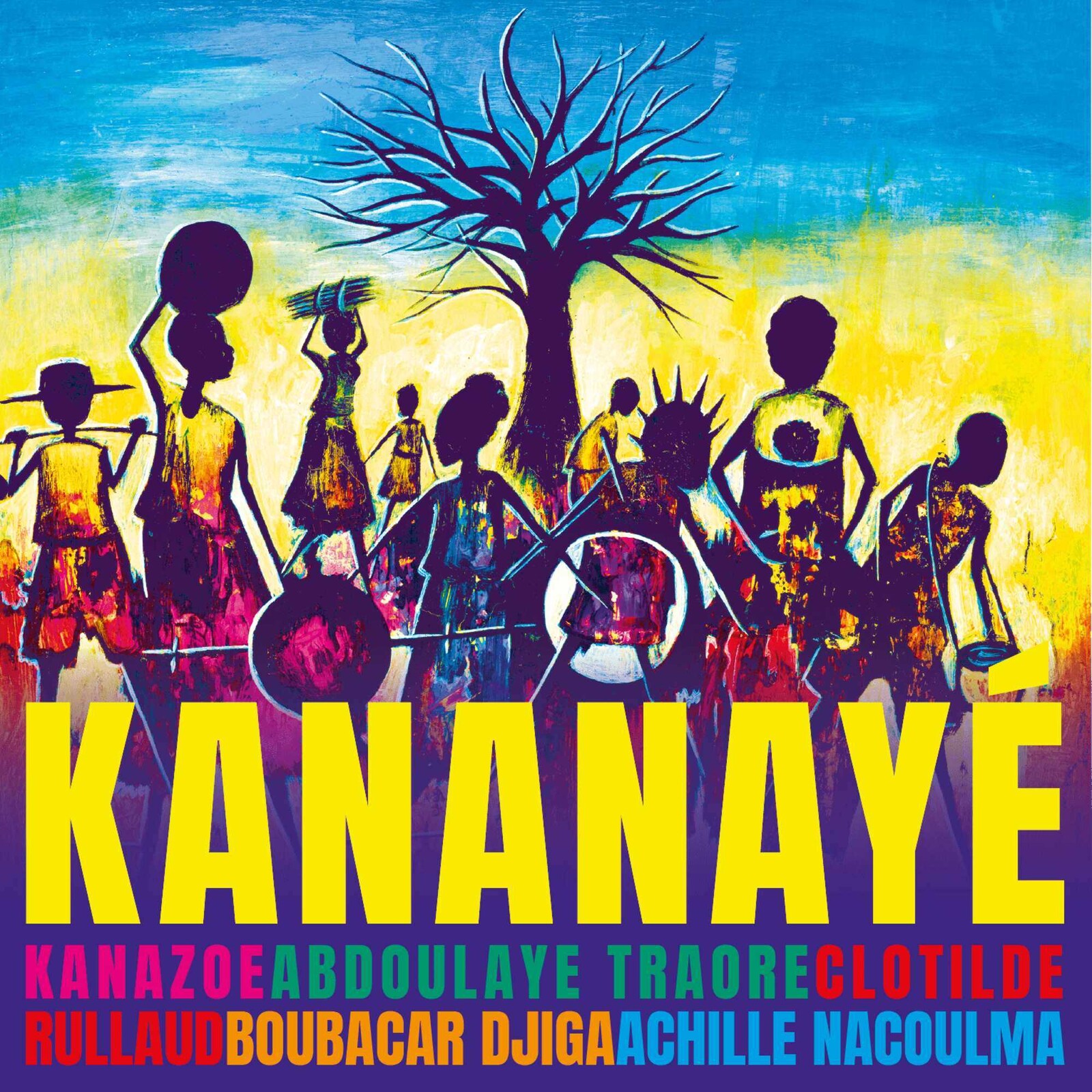 Picture of Kanazoe, Clotilde Rullaud, Abdoulaye Traore, Boubacar Djiga & Achille Nacoulma - Kananaye
