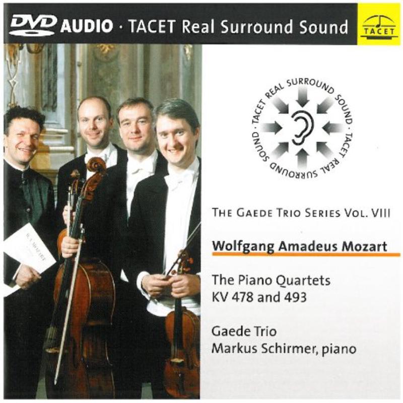 Picture of Gaede Trio + Schirmer, Markus - Mozart: Piano Quartets - Gaede Trio Series Vol. VIII