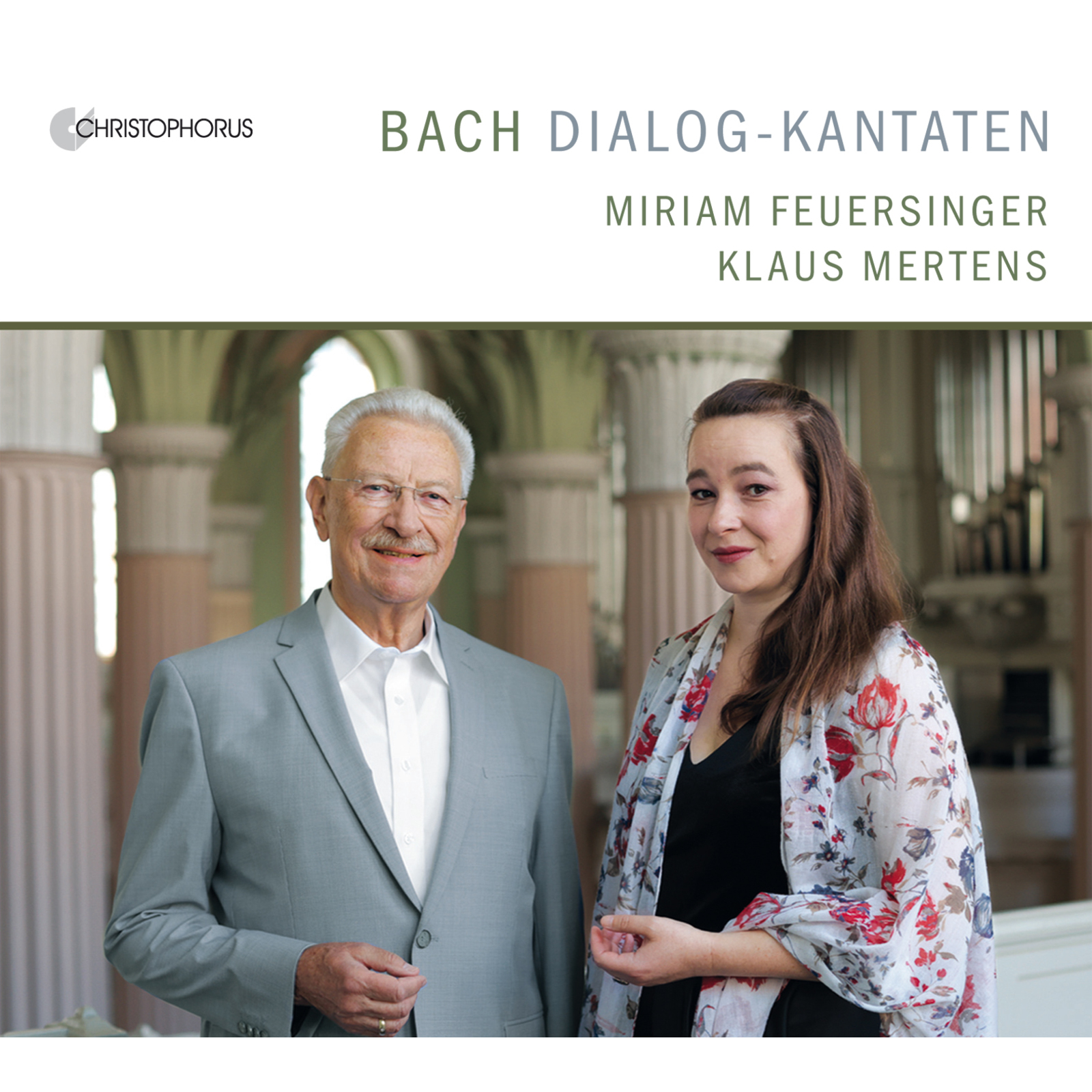 Picture of Miriam Feuersinger; Klaus Mertens - JS Bach: DIALOG-KANTATEN BWV 32 & 49